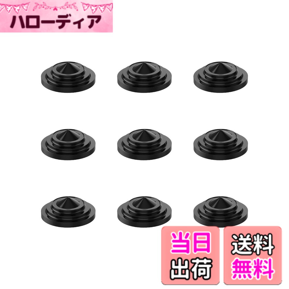 商品情報商品の説明主な仕様 「より安心して快適にスノーボード」 本製品は冬のシーズンにスノーボードを楽しめる際に、滑ってバランスがとれず転倒することを防ぐのに大活躍してくれるスノーボード用デッキパッドです。初心者や上級者に関わらず、より安心して快適にスノーボードを楽しめるようにしっかりと安全対策を行うことをおすすめいたします。「安定性が高まったスプリットタイプ」 大きめなサイズのグリップさせるデッキパッドと違い、一個ずつ分けて貼ることができるので、自分の足の位置に合わせて貼り付ける安定性が高まったスプリットタイプです。ワンフットの練習をしたりリフトから降りるときなどにより安定させます。「優れた特性を備えた上質な素材採用」 優れたグリップ性を実現した尖った形状に仕上げて、全体には耐久性に優れた防錆加工したアルミニウムを採用しており、靴底についた雪をしっかりと取ってくれて、ボードにうまく収まります。温度変化に強く、ボードへの密着性も抜群で寒冷接着強度を向上させた接着剤に採用し、剥がしにくく、ボードにしっかりと貼り付けられます。「スノーボードをオシャレに安全対策」 9個をワンセットで販売しており、デザインも飾らずシンプルでかっこいい尖ったスタッズ型で美しい光沢持ちのクールな仕上がりで、安全性の向上だけでなく、スノーボードをのおしゃれ感をよりいっそう上がってくれます。スノーボードがより楽しくなるオシャレに安全対策を行うには最適な一択です。「使い勝手がよくスノーボードに簡単に貼付」 デッキパッドは前後のビンディングの間の後ろ足寄りところに貼るのが一般的で、スノーボードに乗る際に、自分が足を置く位置を考えてお貼り付けください。また、温度の低いゲレンデに着いてから貼り付けると、粘着力が低い温度より落ちてしまうおそれがあり、家な常温の状態であるとろこにお貼り付けください。貼り付けたら、剥がれないように体重を乗せて密着させて、最低でも1日は寝かせておいてからご利用ください。