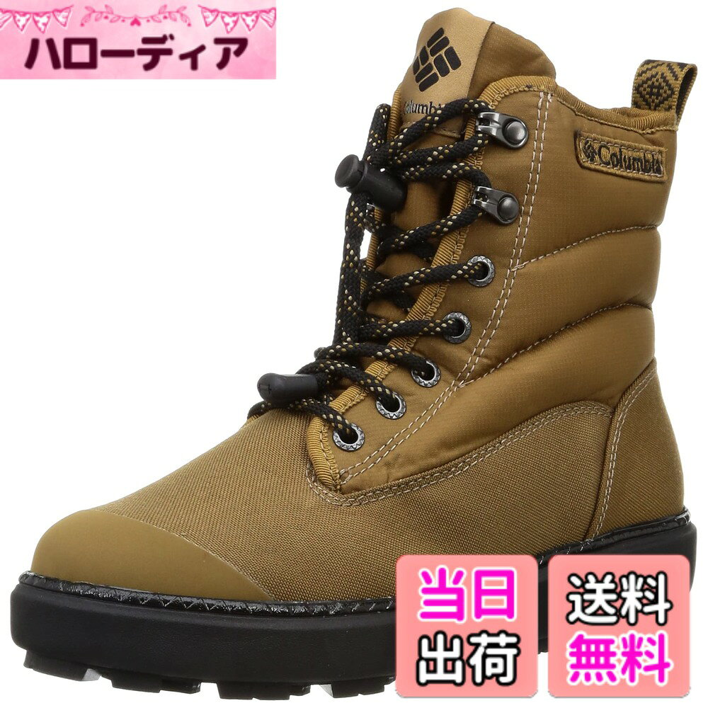 商品情報商品の説明説明 【SAPLANDシリーズ】乾いた雪も濡れた氷も滑りにくい保温性に優れたウィンターブーツ 2022年のサップランドシリーズは、さらに保温力とグリップ力が進化して登場。ライナーにはコロンビア独自の保温機能「Omni-Heat Infinity(オムニヒートインフィニティ)」を採用。身体の熱を利用してシューズ内を暖かく保つ熱反射保温機能で通気性を損なうことなく、より効率よく体温を反射して瞬時に温めます。従来のオムニヒートより熱反射率が大幅に向上し、さらに保温性がUPしました。サップランドコレクション最大の特徴であるアウトソールは、ヴィブラム・アークティックグリップを採用。積雪や凍結のある厳しい状況下でも安全に歩行できるように開発されたヴィブラムオリジナルソールです。-20度でも硬化せず、細かい突起付きのラグ(凸部)が乾いた状態・濡れた状態のどちらの氷上でも摩擦力を利用して安定したグリップ力を発揮します。今作ではそのアークティックグリップの面積を拡大し、配置を端に広げることによりグリップ性能が向上しました。ミッドソールやインソールには、軽量でクッション性を兼ね備えた素材を採用し、長時間の使用でも快適な履き心地を保ちます。前作同様アッパーにはコーデュラファブリックを使用することで耐久性に優れ、防水仕様になっており、どんな天気でも安心して着用することができます。アッパーの全面に耐久性の高いコーデュラファブリックを使用し、スニーカーブーツのような気軽に履けるデザインです。 [素材]コーデュラファブリック 防水構造:ウォータープルーフ [サイズ展開]Unisex 5 - 11主な仕様 ■サイズ：23.0-28.0cm■機能：ウォータープルーフ/ウォータープルーフファブリックを使用することで防水性能を発揮します。オムニヒートインフィニティ/ゴールドの裏地が熱を効率的に反射。進化した熱反射保温機能。カラー：ELK／286サイズ：24．0