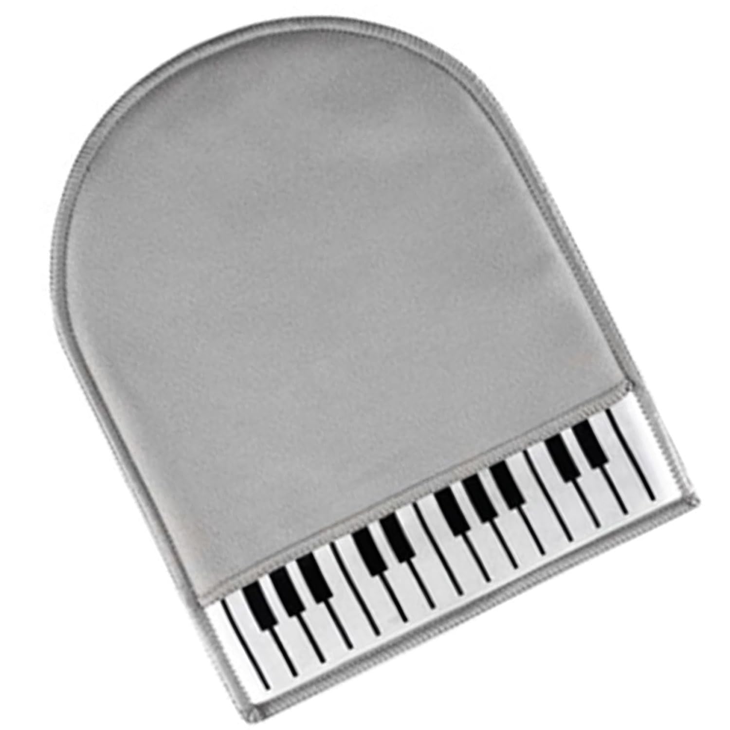 [Free Shipping] Roczential Piano Gloves, Key Cleaner, Maintenance Supplies, Instrument Cleaner, Soft Cleaning Cloth Gloves for Piano Instrument Accessories, Piano Key Cleaning & Care, Double-Sided Use, Water Absorbent, Good Cleaning Effect, Dust Removal, Easy Cleaning, Keyboard Design, Reusable