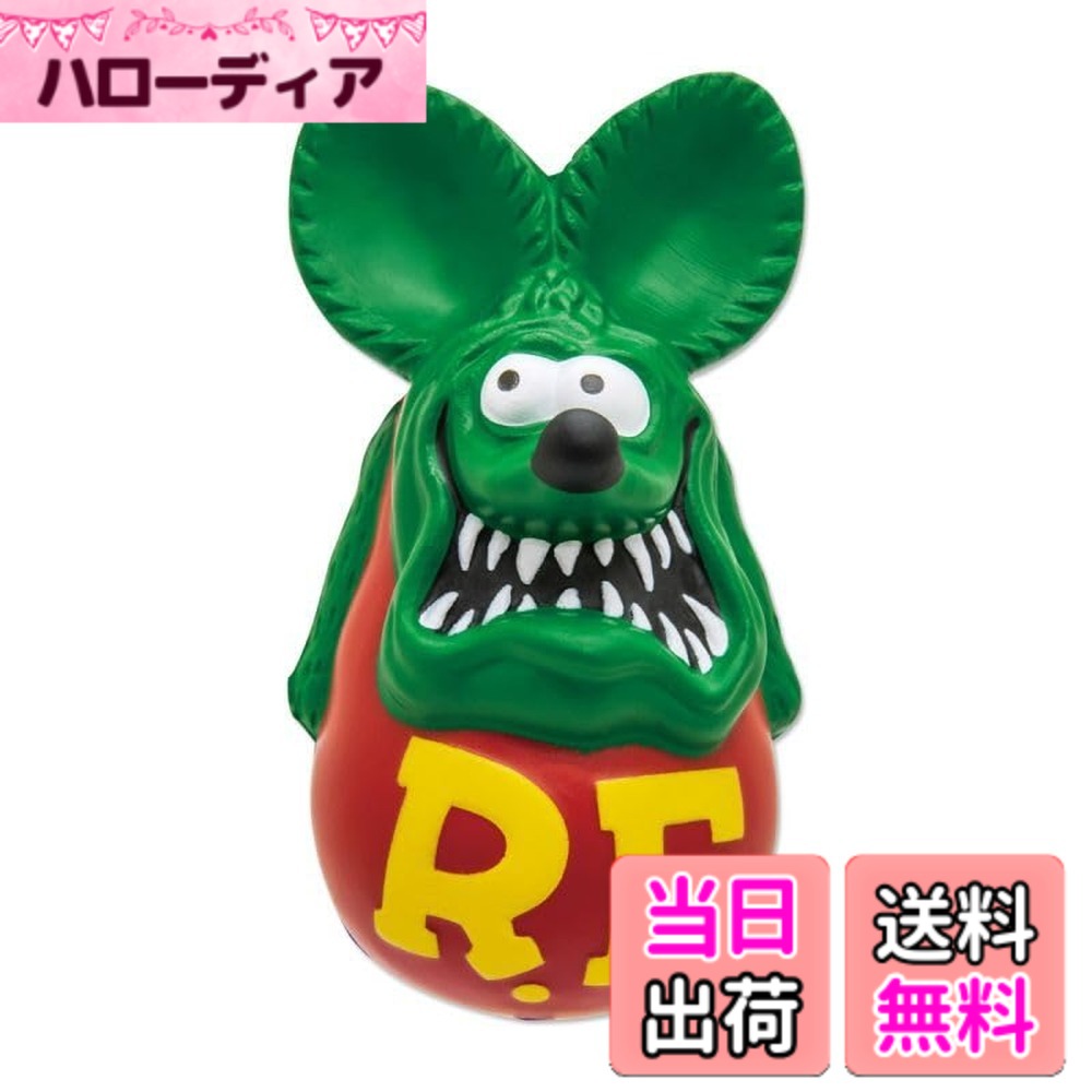 【送料無料】ラットフィンク スクイーズ アンテナトッパー RatFink hellodear-11442238 ハローディア楽天市場店 パッケージ画像
