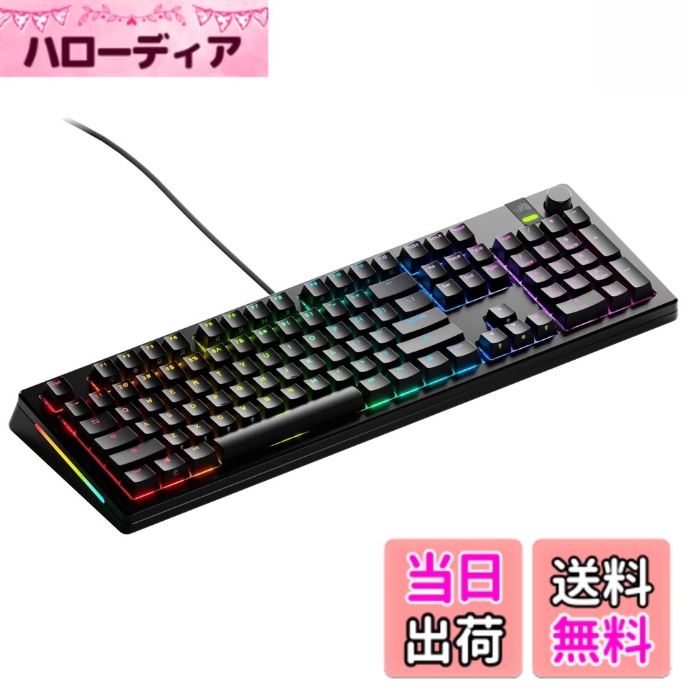 Glorious GMMK 3 PRO 100% Prebuilt Wired Black - US 英語配列 有線 メカニカルキーボード ブラック GLO-KB-GMMK3-PRO-100-PB-FOX-W-BLK-US KB0833