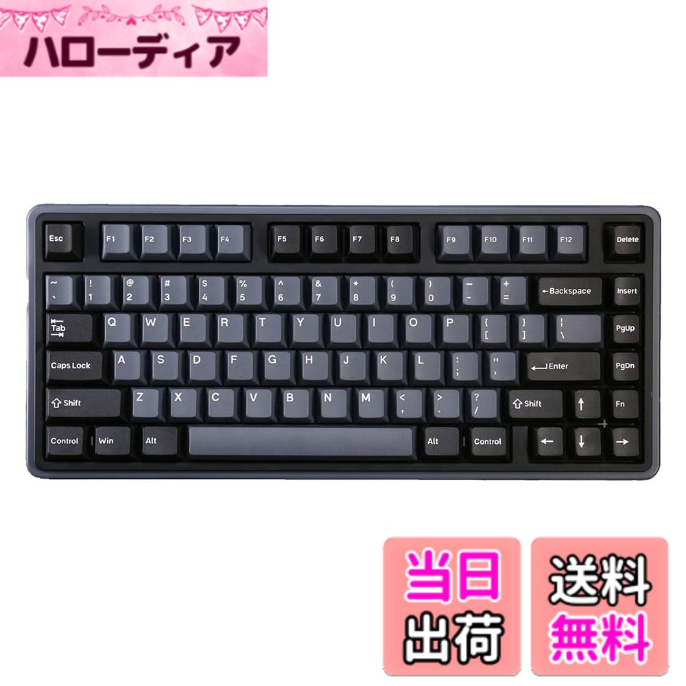 Varmilo ゲーミングキーボード ラピッドトリガー Minilo75 HE 磁気スイッチ ホットスワップ 75% Classic Black 日本正規代理店品