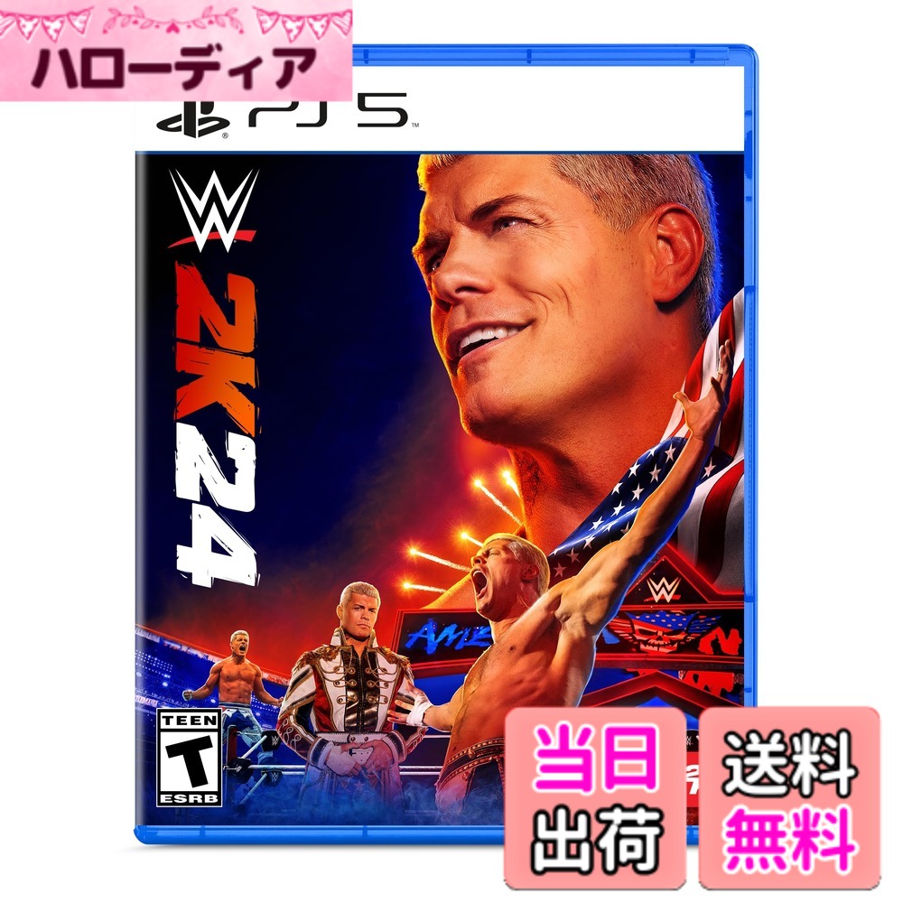 商品情報商品の説明WWE最大のイベント「レッスルマニア」40周年にフォーカスした、印象的な試合を体験できる「2K ショーケース・オブ・イモータルズ」モードが追加されたWWE 2K 2024年版主な仕様 WWE最大のイベント「レッスルマニア」40周年にフォーカスした、印象的な試合を体験できる「2K ショーケース・オブ・イモータルズ」モードが追加されたWWE 2K 2024年版