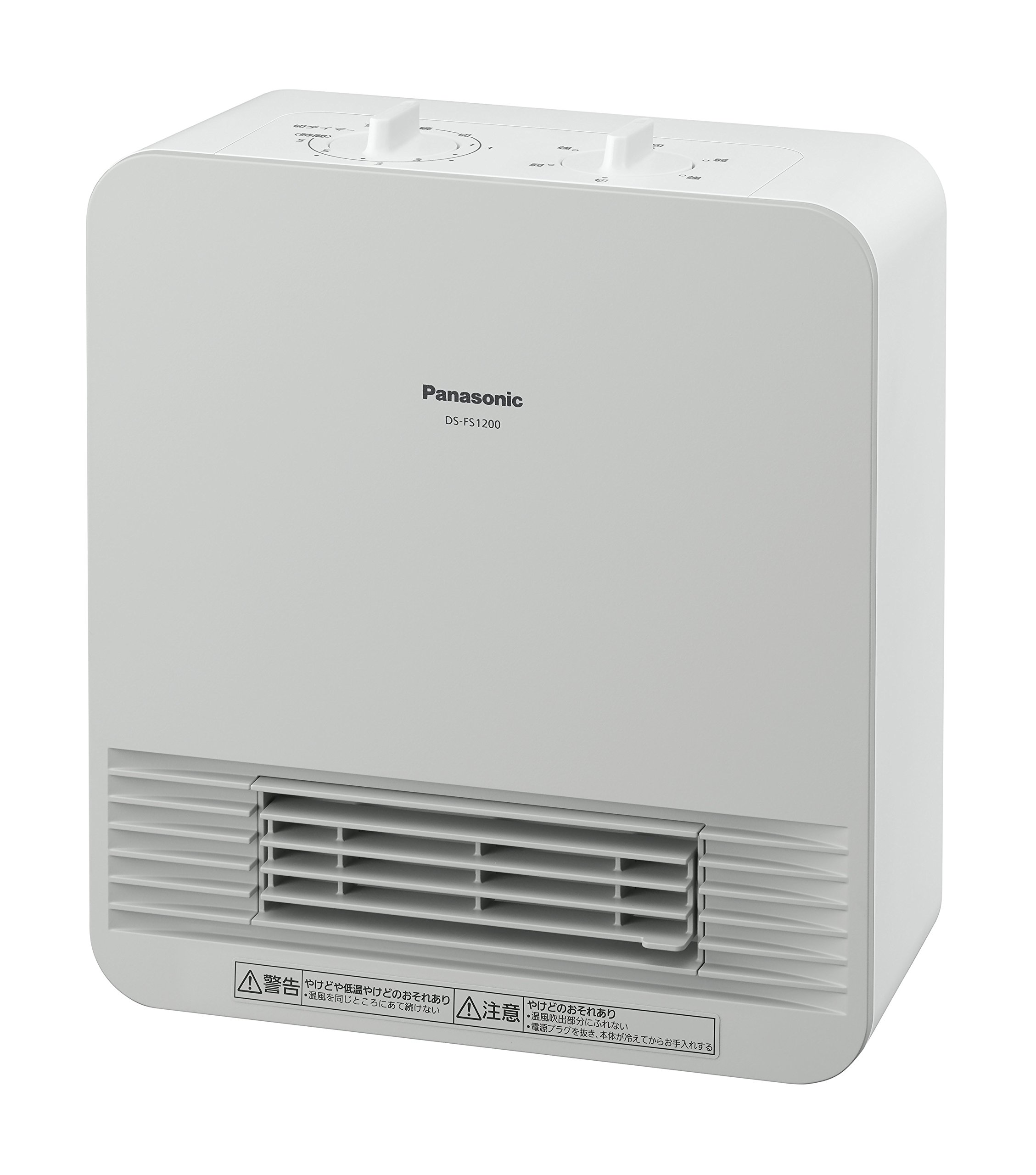 【送料無料】パナソニック セラミックファンヒーター 小型 防滴仕様 切タイマー付 ホワイト DS-F ...