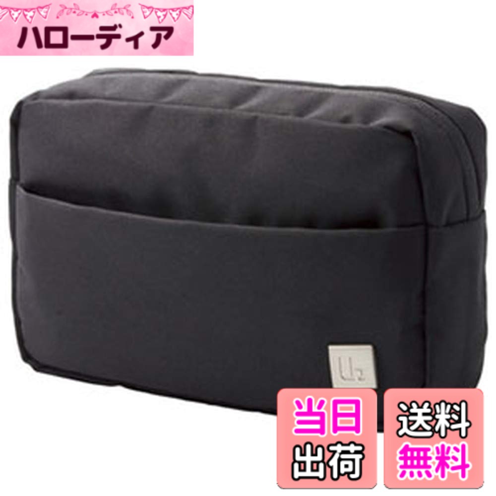 【送料無料】エレコム ガジェットポーチ ガジェット ポーチ バッグインバッグ UBシリーズ 撥水加工 300D高密度ポリエステル ブラック BMA-UBGP01BK hellodear-11364886 ハローディア楽天市場店 パッケージ画像