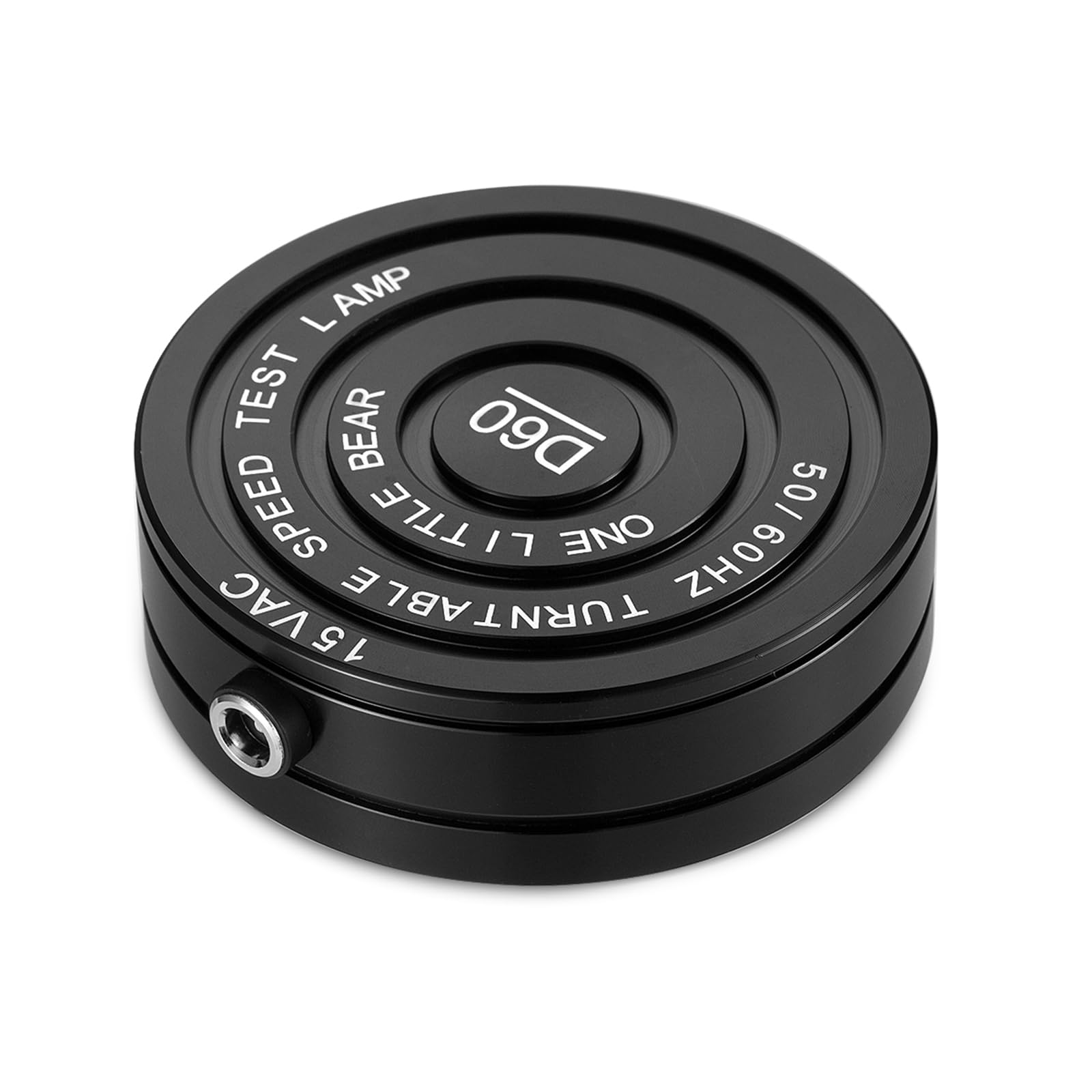 【送料無料】レコードプレーヤー用 ストロボスコープ 速度調整キット 50Hz/60Hz対応 タコメーターディスク付属 高輝度LED 3W 低電圧 ターンテーブル 回転数チェック 精度測定