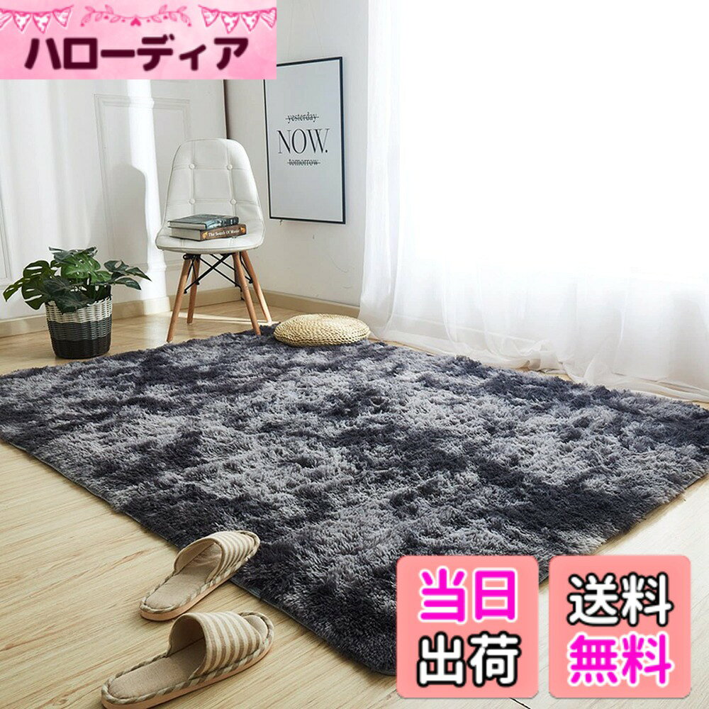 【送料無料】ラグマット ラグカーペット 滑り止め付 洗えるラグ 抗菌 ふわっと手触り優しいフランネルラグ 120x160cm(約2畳) 折り畳み 長方形 (ダークグレー, 120x160cm)
