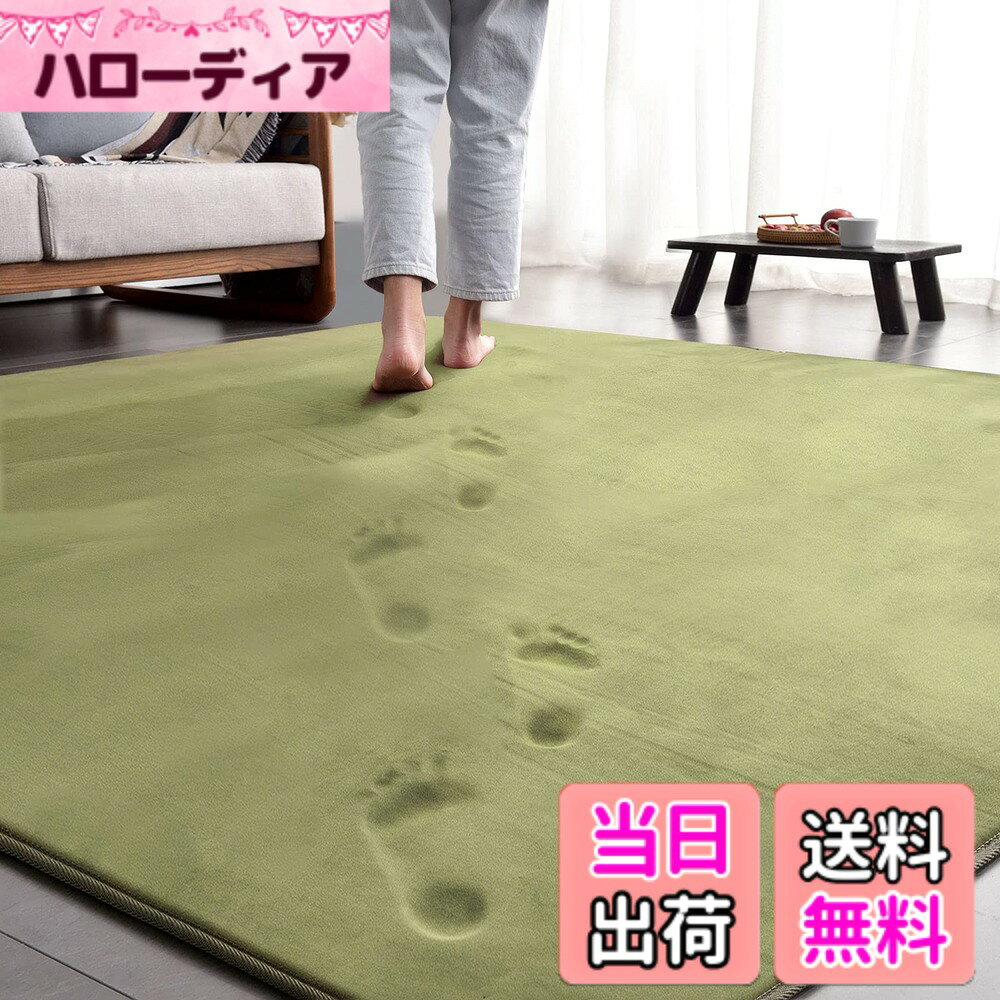 商品情報商品の説明主な仕様 【低反発・分散体圧】この低反発ラグの表面は高密度で良質なフランネル生地を採用しており、ラグの中材には通気性がよいウレタンフォームを採用して、厚さ約10mm、総厚さ約15mm。厚手カーペット踏み心地が良く、転んでもとても柔らかい感じがするのが特徴だ。このカーペットは体圧分散できます、長時間座っても疲れにくい。【抗菌防音】この厚手低反発カーペット通気性に優れ、抗菌活性値指数が高い、良い抗菌防ダニ効果。お年寄りやお子様がいるご家庭でも使えるラグです。また、子供がいる家庭では厚め低反発ラグが下の階の防音効果と防音効果を予防する。【保温性、通気性が良い】この低反発カーペット自体が通気性と保温性に優れて、冬にホットカーペットの上を覆ってカーペットカバーとしても使えます。カーペットの上に横になっても、ラグマットの上に座っても通気度抜群ですばやく暖かさを感じることできて。【滑り止め付加工】厚手ラグの裏面は熱に強い、環境にやさしい原料を使って滑り止め加工されており、ホットカーペットと一緒に使用する時、加熱時によっての匂いがしたり、溶ける心配はありません。フロアマットとして、カーペットカバーで覆っても滑りにくく、子供や年配の方でも安心で使用することができる。【簡単に掃除】この低反発ラグマットはお手洗いと洗濯機洗い（洗濯ネットの使用をお勧め）に対応しています。掃除機で掃除することができる、低反発ラグ洗えるのフランネルの毛足が適切な長さで、ゴミやほこりが絡まりにくい、お掃除がしやすいです。