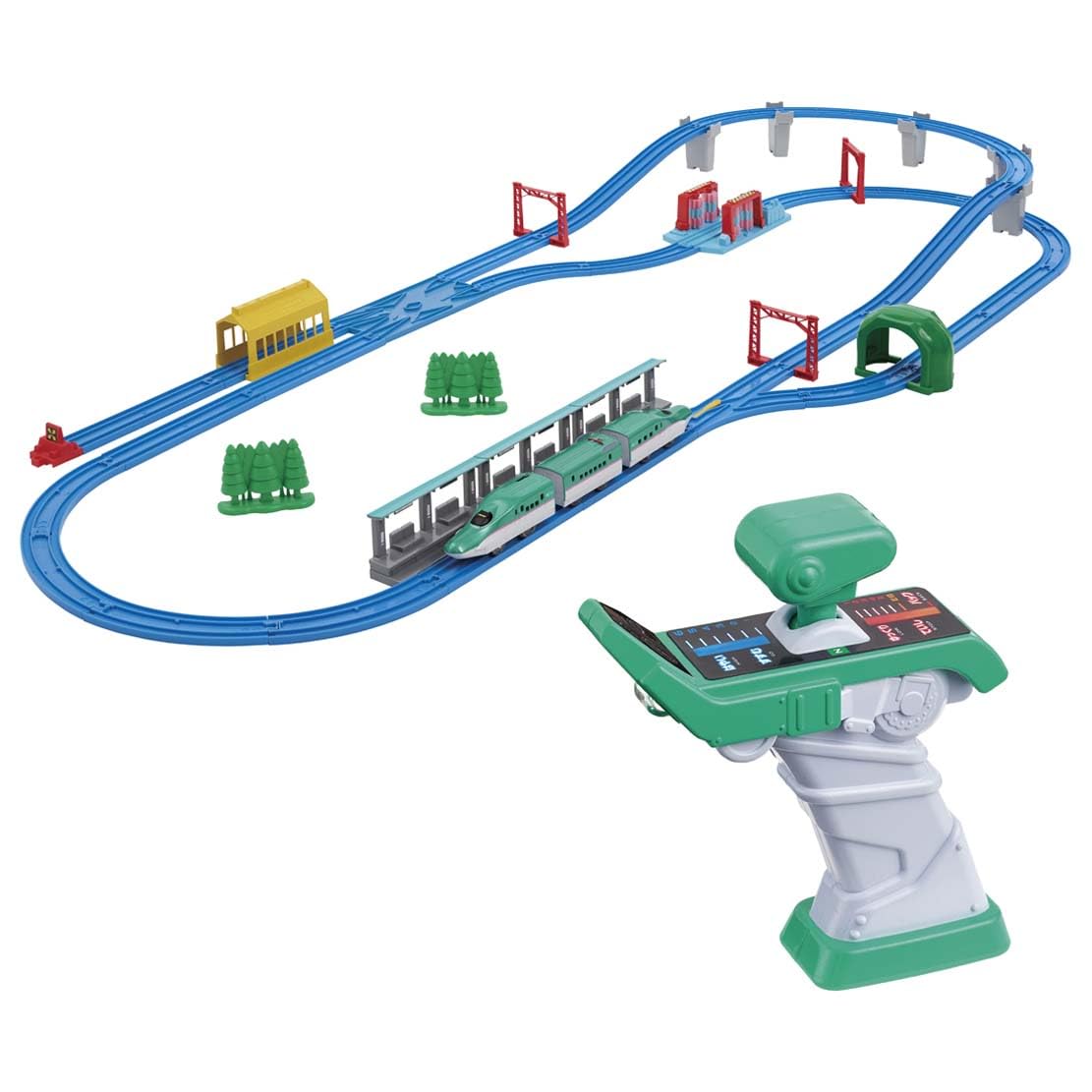 【送料無料】タカラトミー(TAKARA TOMY) プラレール キミが運転! グリップマスコン E5系新幹線はやぶさ DXセット 電車 おもちゃ 3歳以上