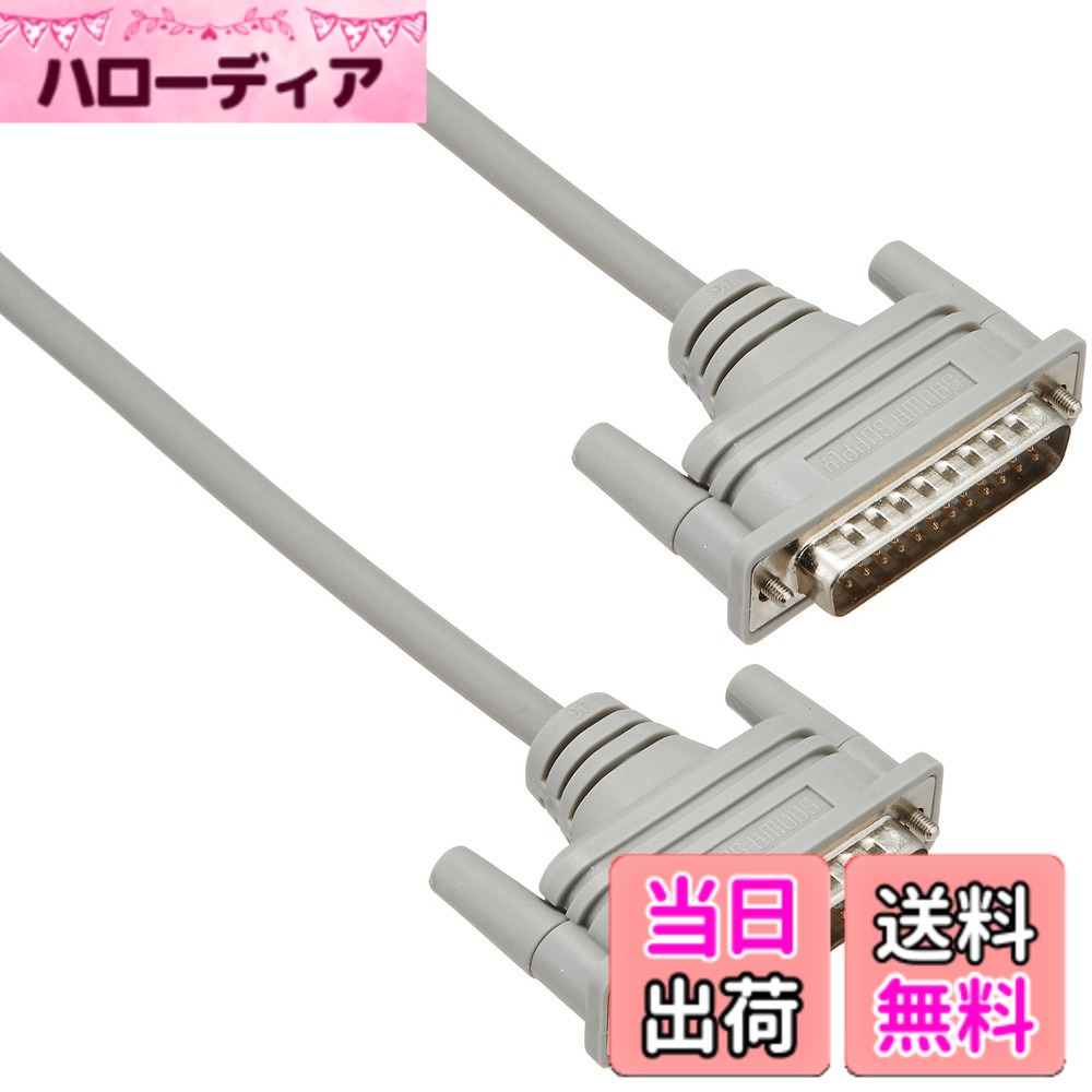 商品情報商品の説明【特徴】 ●D-sub25pinタイプのパソコン同士を接続し、データ転送を行う際に使用するケーブルです。(同期通信方式対応) ●銅製の高密度編組みシールド材の内側に密閉型のアルミシールド処理を施した二重シールドケーブルで、低域から高域まで、ほとんどのノイズから大切なデータを守ります。 ●内部を樹脂モールドで固め、さらに全面シールド処理を施したモールドコネクタなので、外部干渉を防ぎノイズ対策も万全です。耐振動・耐衝撃性にも優れています。 ●サビにも強く、経年変化による信号劣化の心配が少ない金メッキ処理を施したピン(コンタクト)を使用しています。 ●RoHS指令に対応した製品です。 【仕様】 ■ケーブル長:1.5m ■コネクタ形状:D-sub25pinオスミリネジ(M2.6)- D-sub25pinオスミリネジ(M2.6) ■ケーブル直径:6.5mm ■結線:クロス系結線主な仕様 D-sub25pinタイプのパソコン同士を接続し、データ転送を行う際に使用するケーブルです。(同期通信方式対応)ケーブル長:1.5mbrコネクタ形状:D-sub25pinオスミリネジ(M2.6)- D-sub25pinオスミリネジ(M2.6)ケーブル直径:6.5mmbr結線:クロス系結線