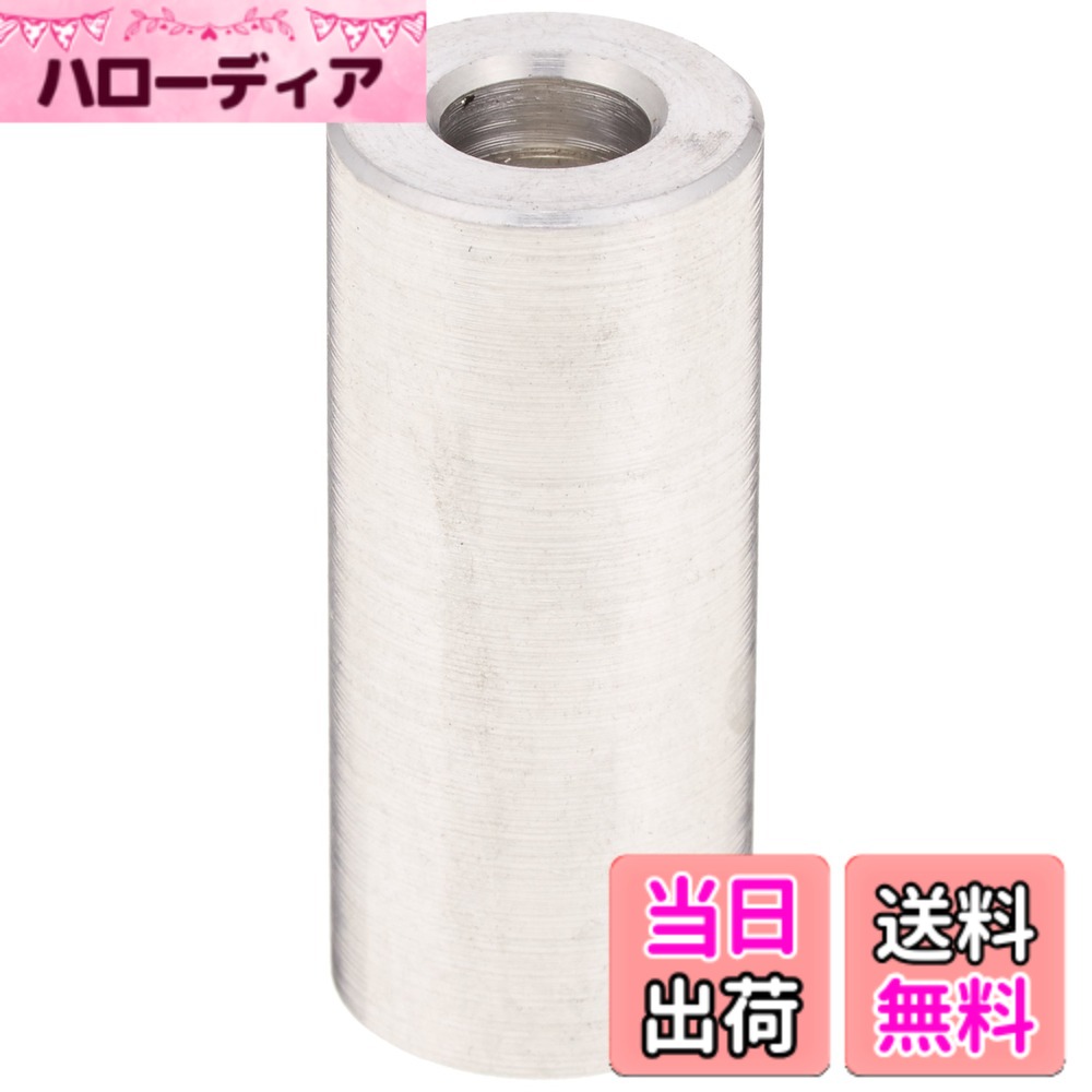 【送料無料】キタコ(KITACO) アルミスペーサーカラー(φ6/13x30x6.2/1個入) 汎用 シルバー 0900-093-00044