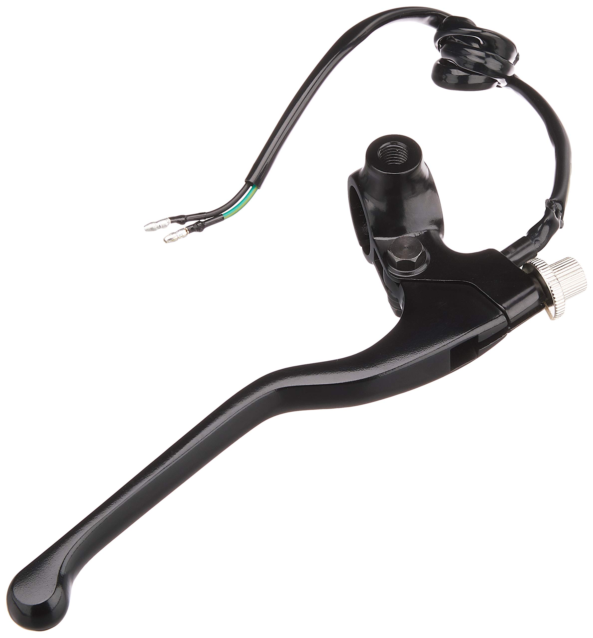 【送料無料】キタコ(KITACO) 右レバー&ホルダーセット(ロング) モンキー(MONKEY)等 ミラーホルダー付 ブラック 525-0700301