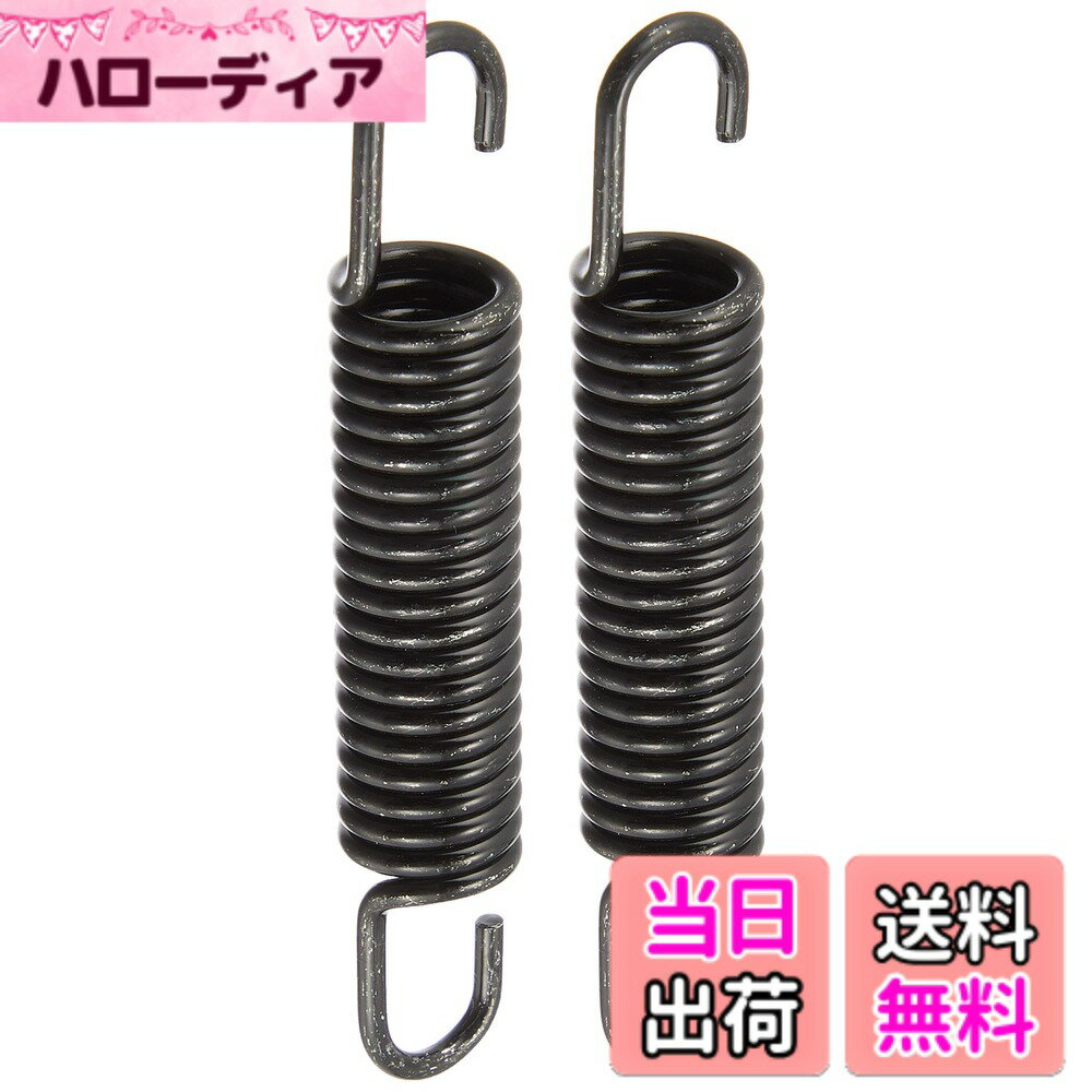 【送料無料】キタコ(KITACO) EXマフラースプリングセット(2本1セット/12x70mm) 汎用 ブラック 542-9999050