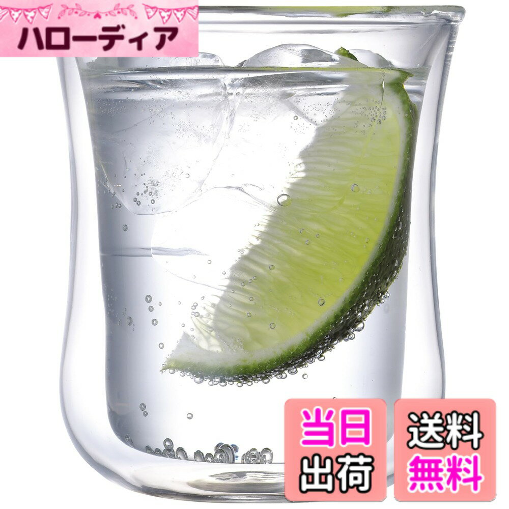 【送料無料】iwaki(イワキ) 耐熱ガラス ダブルウォールグラス Airグラス 230ml K40 ...