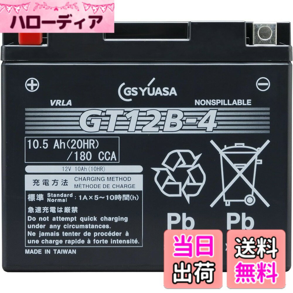 【送料無料】GSYUASAVRLA(制御弁式）YT/YTZ/YTX/GTシリーズ バイク用シールド型 ...