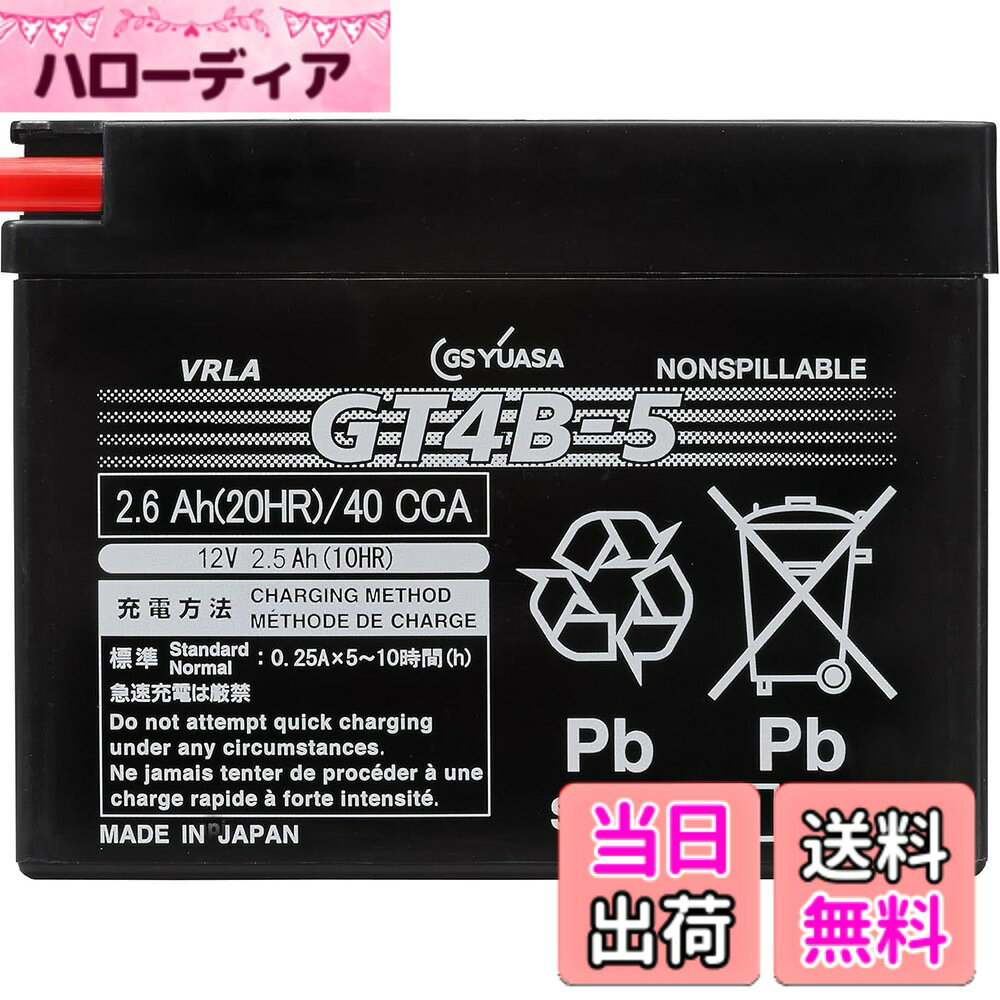 【送料無料】GSYUASAVRLA(制御弁式）YT/YTZ/YTX/GTシリーズ バイク用シールド型 ...