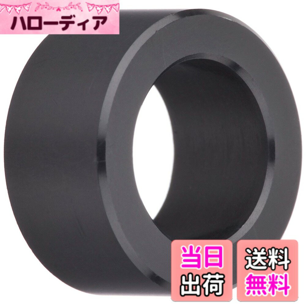 【送料無料】キタコ(KITACO) アルミスペーサーカラー(φ10/16x8x10.3/1個入) 汎用 ブラック 0900-093-02019