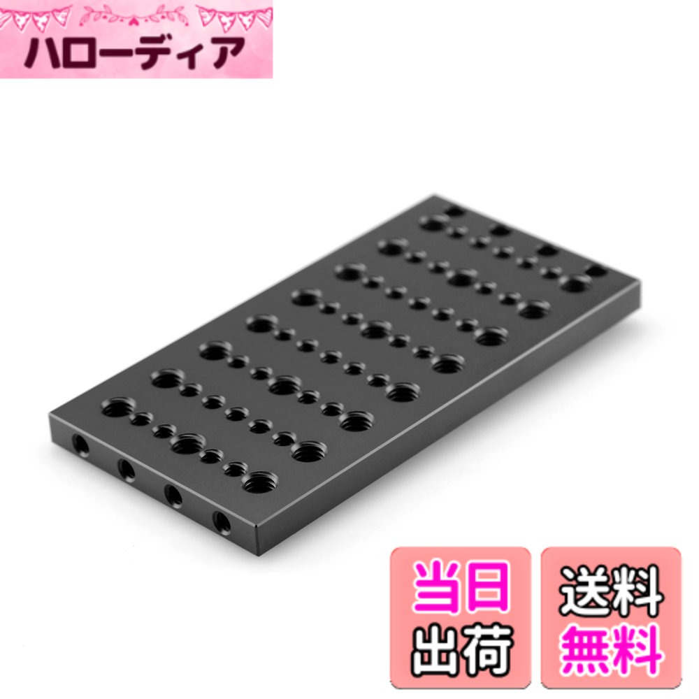 【送料無料】SMALLRIG チーズプレートビデオカメラプレート 多用途プレート 1/4インチネジ穴 3/8インチネジ穴 マウントプレート-1092 [並行輸入品]