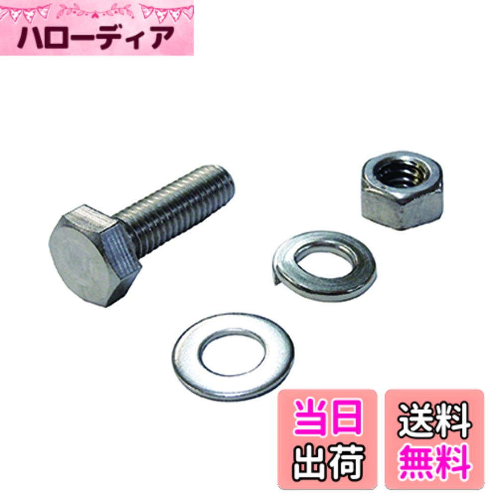 【送料無料】ダイドーハント(DAIDOHANT) ( 補強金物 ) DH ピッタリサポート用 6角ボルト [ ステンレス SUS304 ] (呼び径) 6mm x (長さ) 20mm ( 2セット入 ) 65913