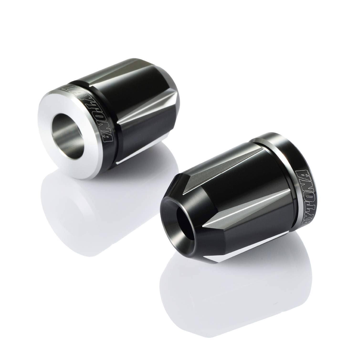 【送料無料】デイトナ(Daytona) バーエンド バイク ホンダ/ヤマハ/スズキ(M6)用 PREMIUM ZONE(プレミアムゾーン) スクラッチ アッシュシルバー 93914