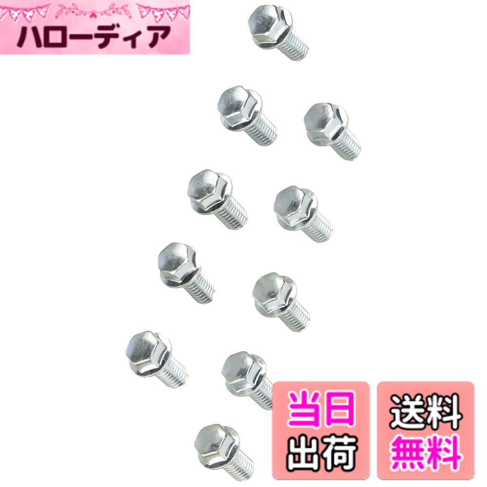 【送料無料】C.F.POSH(シーエフポッシュ) フランジ六角ボルト ホンダ純正タイプ 10個入り M6x12 820855-012