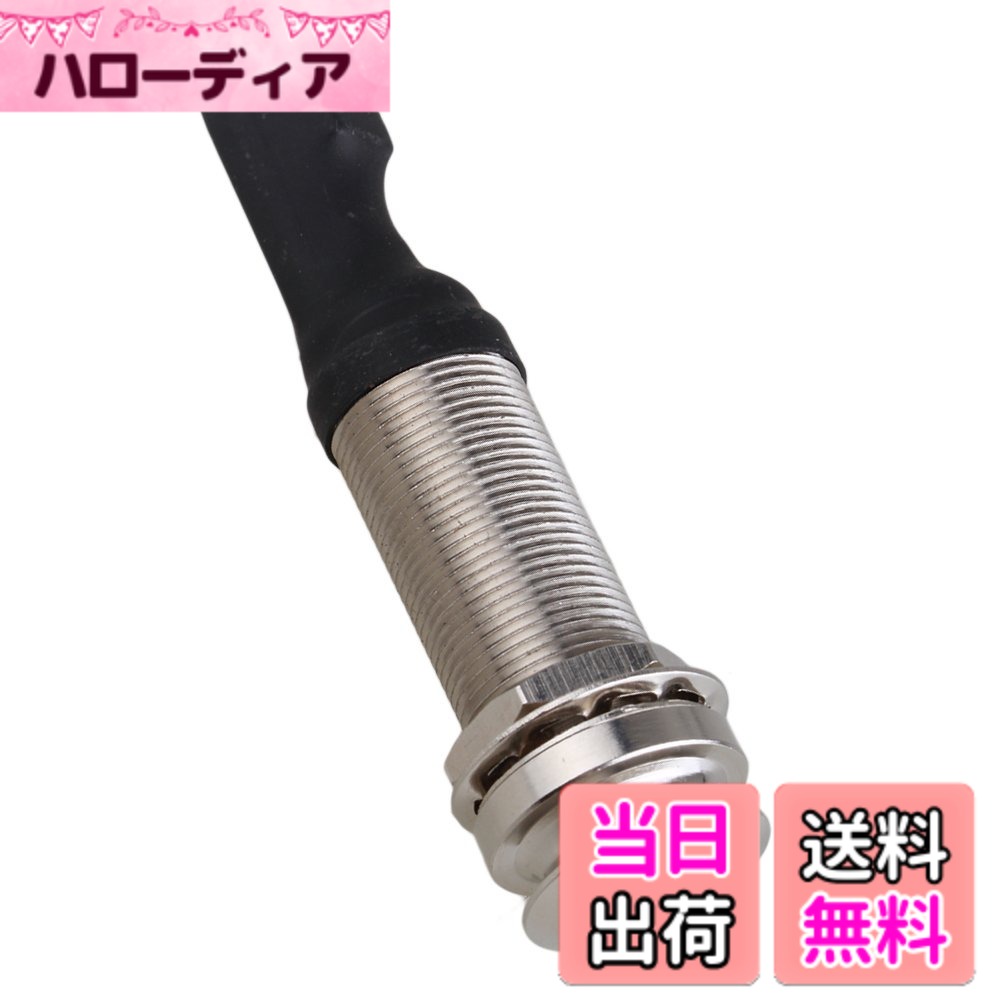 【送料無料】Yibuy シルバー 6.35mm 出力エンドピンジャック 2.5mm入力 パッシブピエゾ・ピックアップギターウクレレ用