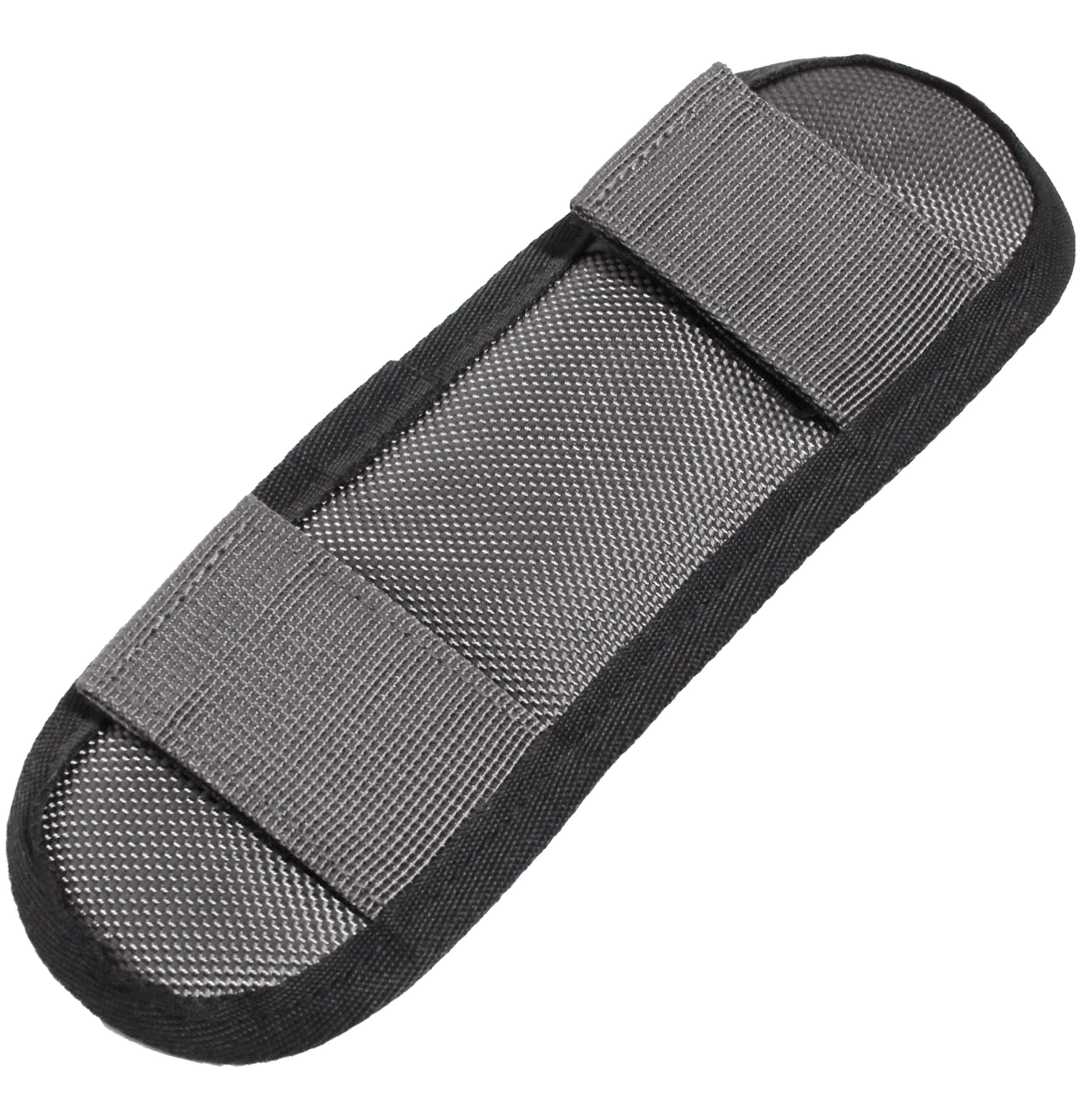 【送料無料】クッション パット 単品 ベルクロ 簡単装着 ショルダーベルト 肩パッド ショルダー ストラップ 肩掛け スリング ひも 肩あて Shoulder Pad スペア 交換用 (GRAY)