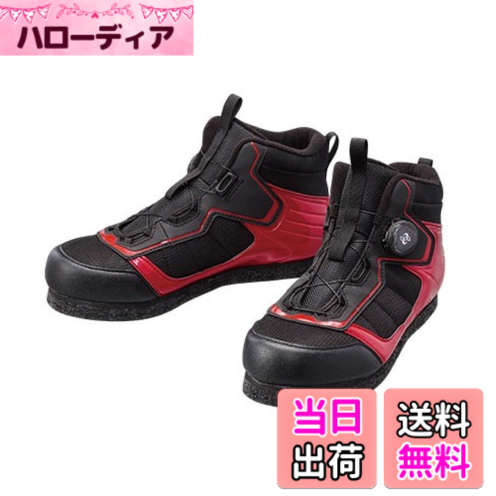 【送料無料】シマノ(SHIMANO) カットラバーピンフェルトフィットシューズ LT FS-041Q レッド 26.5