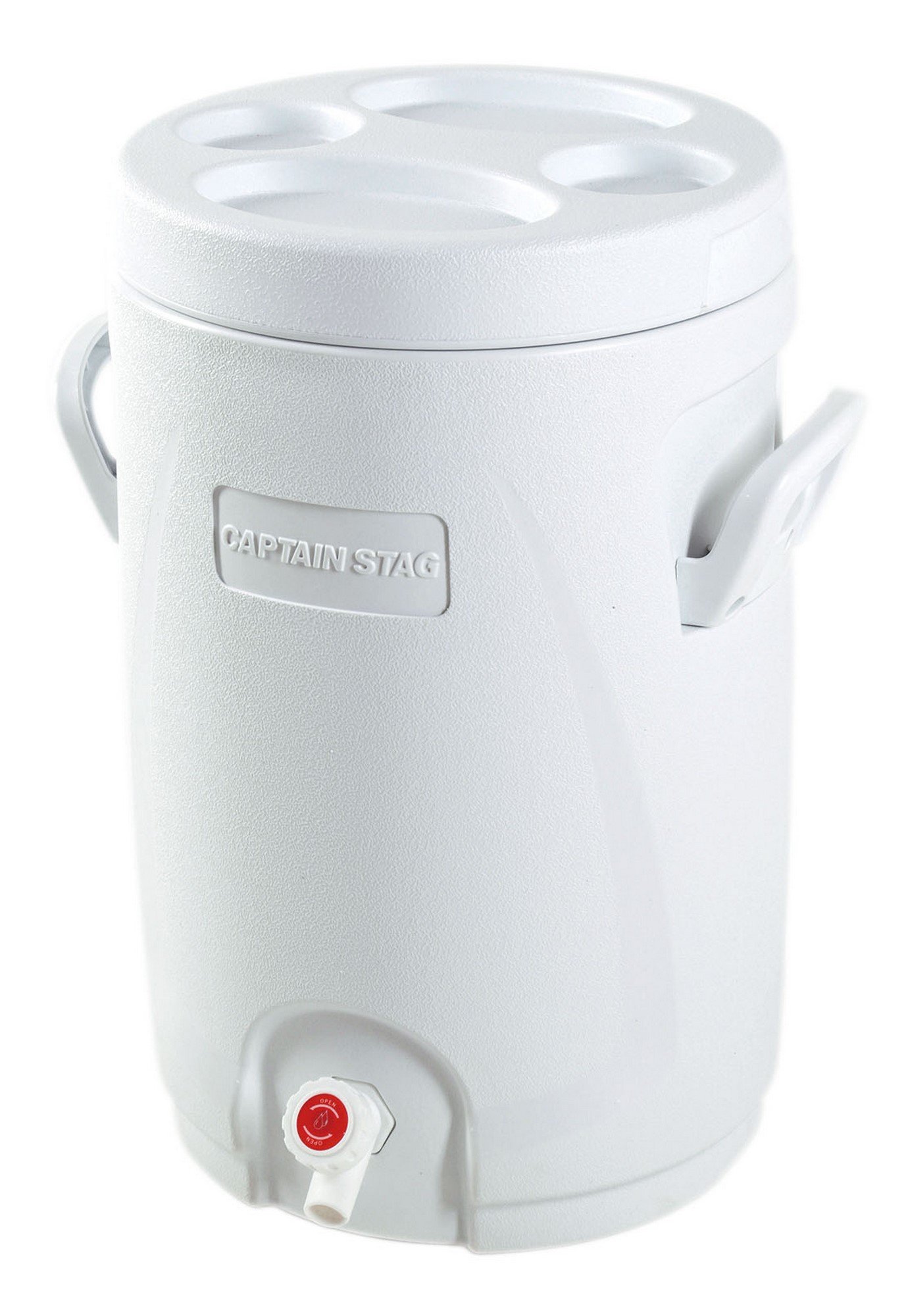 【送料無料】キャプテンスタッグ(CAPTAIN STAG) ジャグ リガード ウォータージャグ&クーラー 18L ホワイト UE-2021