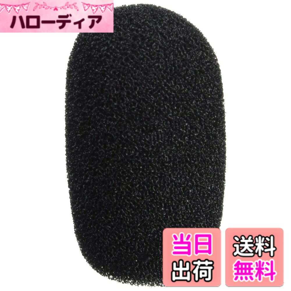 【送料無料】GONKISS ヘッドセット インカム マイク風防 スタンダード マイクスポンジ 黒 (5個セット) GN155210