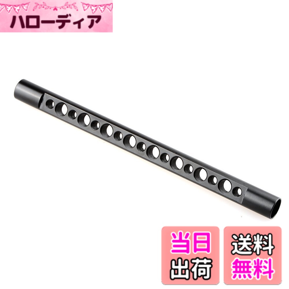 商品情報商品の説明この側チーズロッドはアルミニウム合金で作られています。しっかりしています。 1/4"-20と3/8"-16スクリューホールが付きますので、写真撮影のニーズに応じて1/4"-20または3/8"-16オススレッド付きアクセサリーを接続することができます。 カメラケージ、DSLRリグやハンドグリップなどに対応します。 パッケージ内容：1x15mmチーズロッド主な仕様 直径：15mmbr長さ：197mmbr材質：アルミニウム合金両端にM12スレッドホールが付きます。本体に1/4"-20と3/8"-16スクリューホールが付きます。