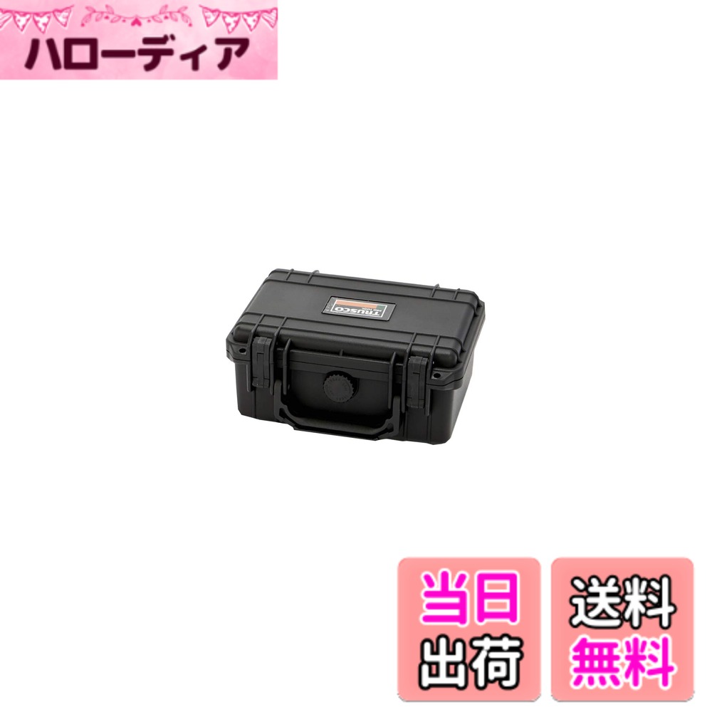 商品情報商品の説明耐久性、密閉性の高い樹脂ツールケースなので、精密機械の保管、移送に最適です。 精密機器の保管、移送に。主な仕様 色：ブラック有効内寸(mm)間口：216br有効内寸(mm)奥行：152br有効内寸(mm)高さ：95br耐荷重(kg)：10br外形寸法(mm)高さ：108br外形寸法(mm)奥行：198br有効内寸(mm)間口x奥行x高さ：216x152x95br●外形寸法(mm)間口：240●外寸(mm)間口x奥行x高さ：240x198x108●南京錠(別売)：取付可(φ6mm)●防水タイプ●本体:ポリプロピレン（PP）●クッション:ウレタン●緩衝ウレタン（蓋側波型ウレタンx1枚、本体側切れ目入ウレタンx3枚）