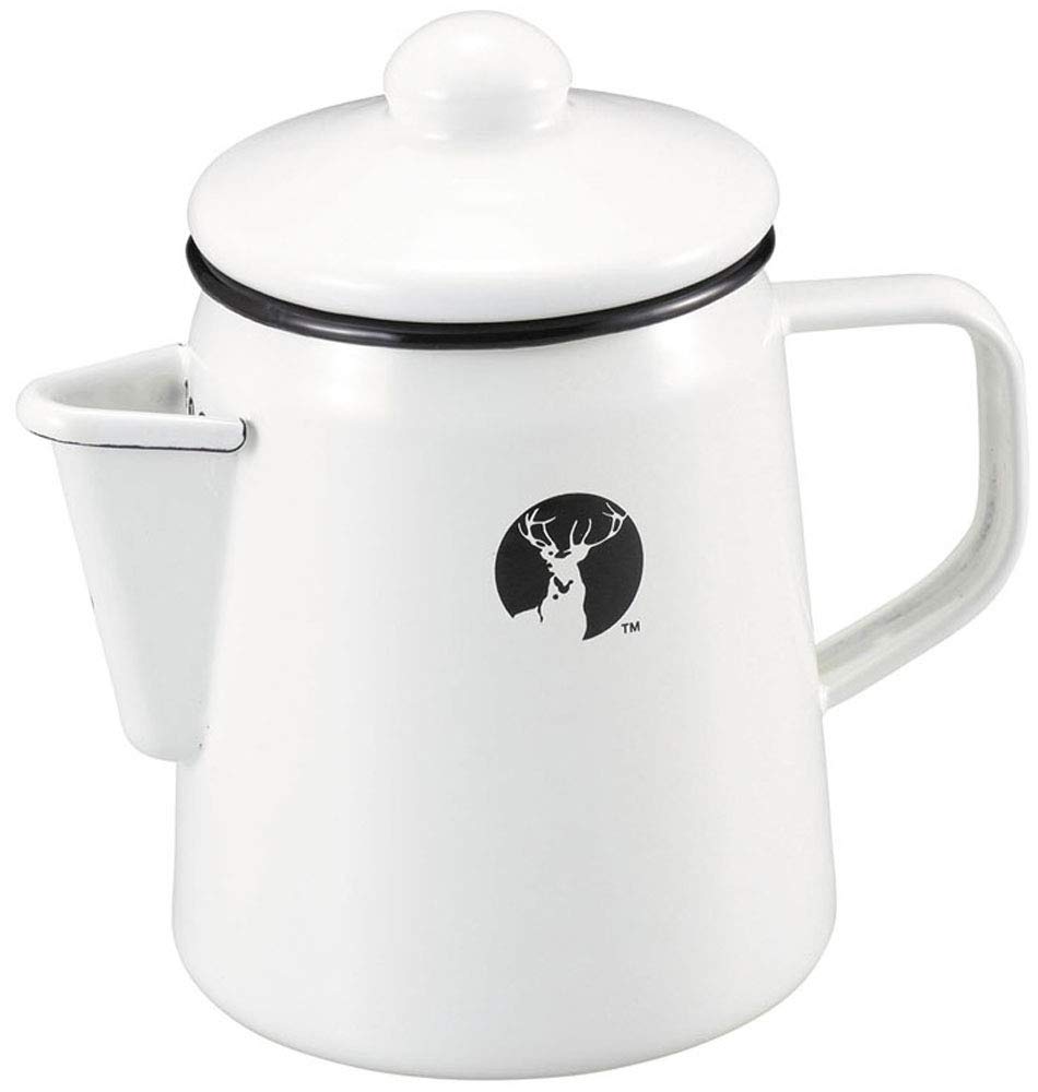 【送料無料】キャプテンスタッグ(CAPTAIN STAG) ケトル やかん ホーローケットル ホワイト UH-523