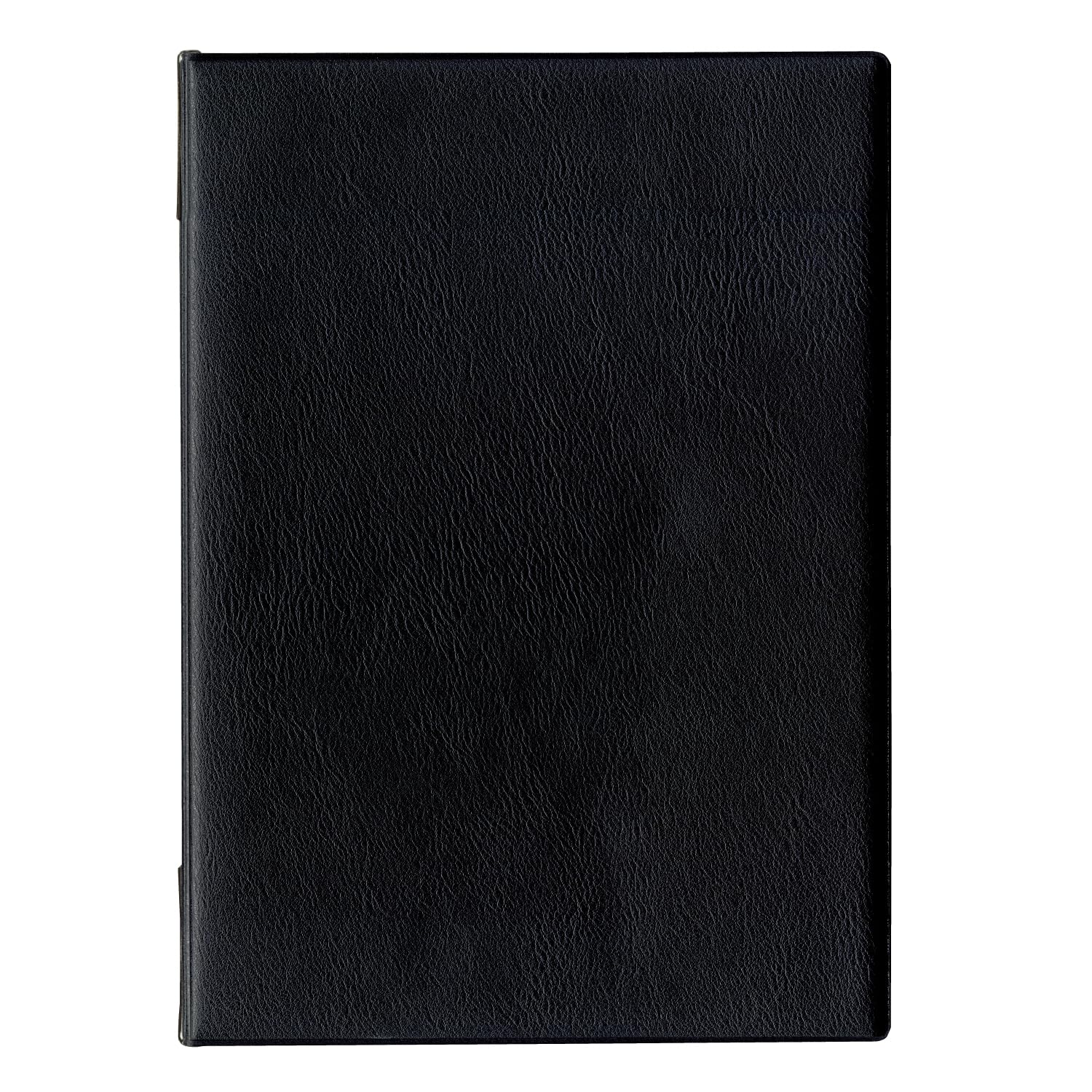 【送料無料】オープン工業 メニューファイル レザー調 A4 黒 MN-153-BK ブラック