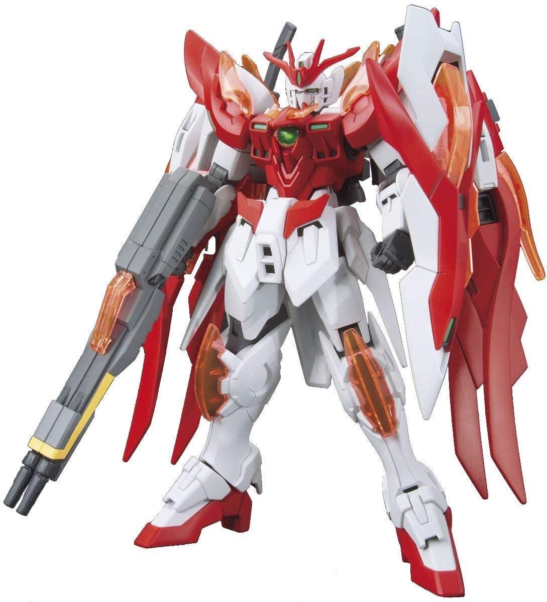 【送料無料】BANDAI SPIRITS(バンダイ スピリッツ) HGBF ガンダムビルドファイターズトライ ウイングガンダムゼロ炎 1/144スケール 色分け済みプラモデル