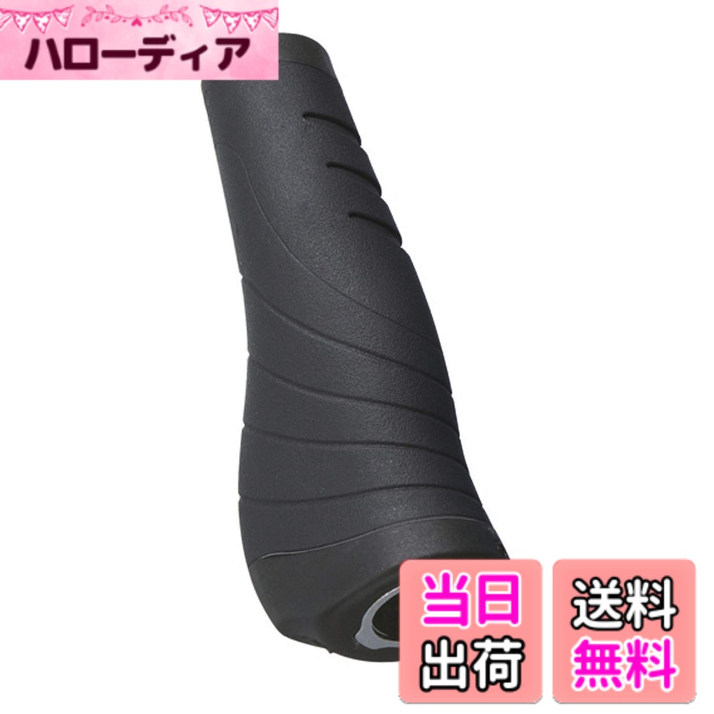 ������̵���ۥ٥�(VELO) ERGO LOCK ON GRIP ALL BLACK GP-VL-M001