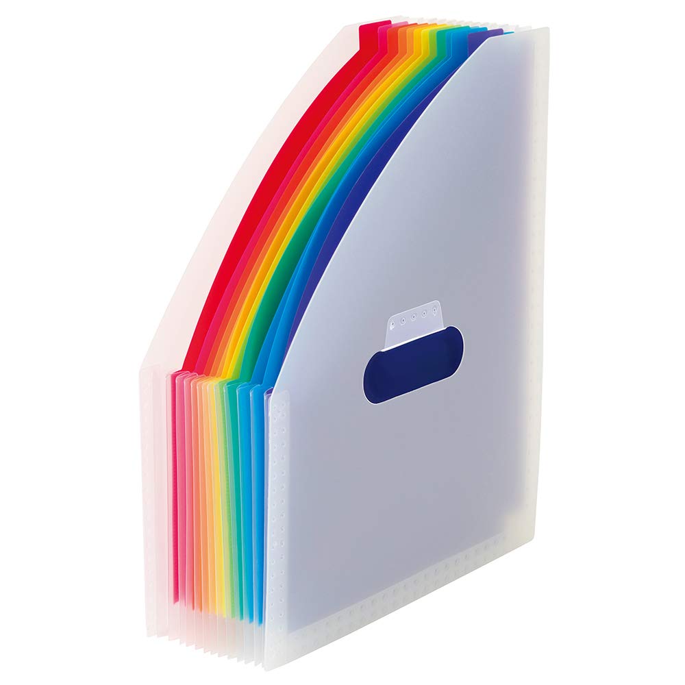 【送料無料】セキセイ ドキュメントスタンド アドワン レインボー A4タテ AD-2701-00