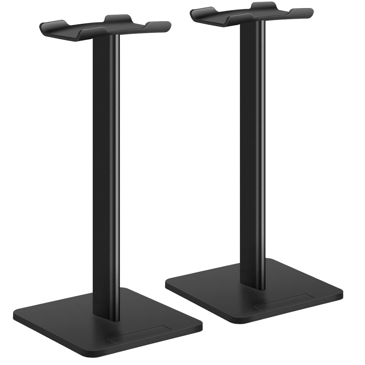 【送料無料】FEYCH ヘッドホンスタンド アルミ合金 ヘッドフォン スタンド 組み立て簡単 シンプル おしゃれ Audio-Technica Gaming Playstation Panasonic KingTopなど対応 (2セット（黒）)