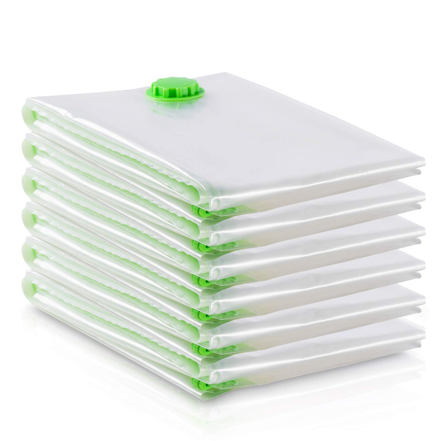 【送料無料】Opaza 布団圧縮袋【6枚セット110*80＊3枚 80＊60＊3枚】 特大サイズ 強い収納力 ふとん圧縮袋 ダブルチェックで密封性高い 衣類圧縮袋 衣替え 出張 旅行 梅雨季節 引越し 掃除機対応 (L*3 M*3)