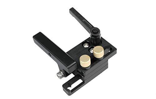 【送料無料】CarAngels 木工シュート 目盛り付き45MM規格マイターTトラック専用 リミッタ 停止 位置決め 制限 大工ツール テーブルソー用 (右型)