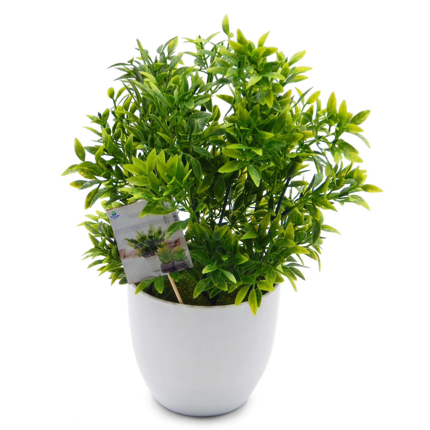 【送料無料】TOSSOW 人工観葉植物 フェイクグリーン 観葉植物 フェイク 造花 ミニ インテリア 世話のいらない 可愛い贈り物