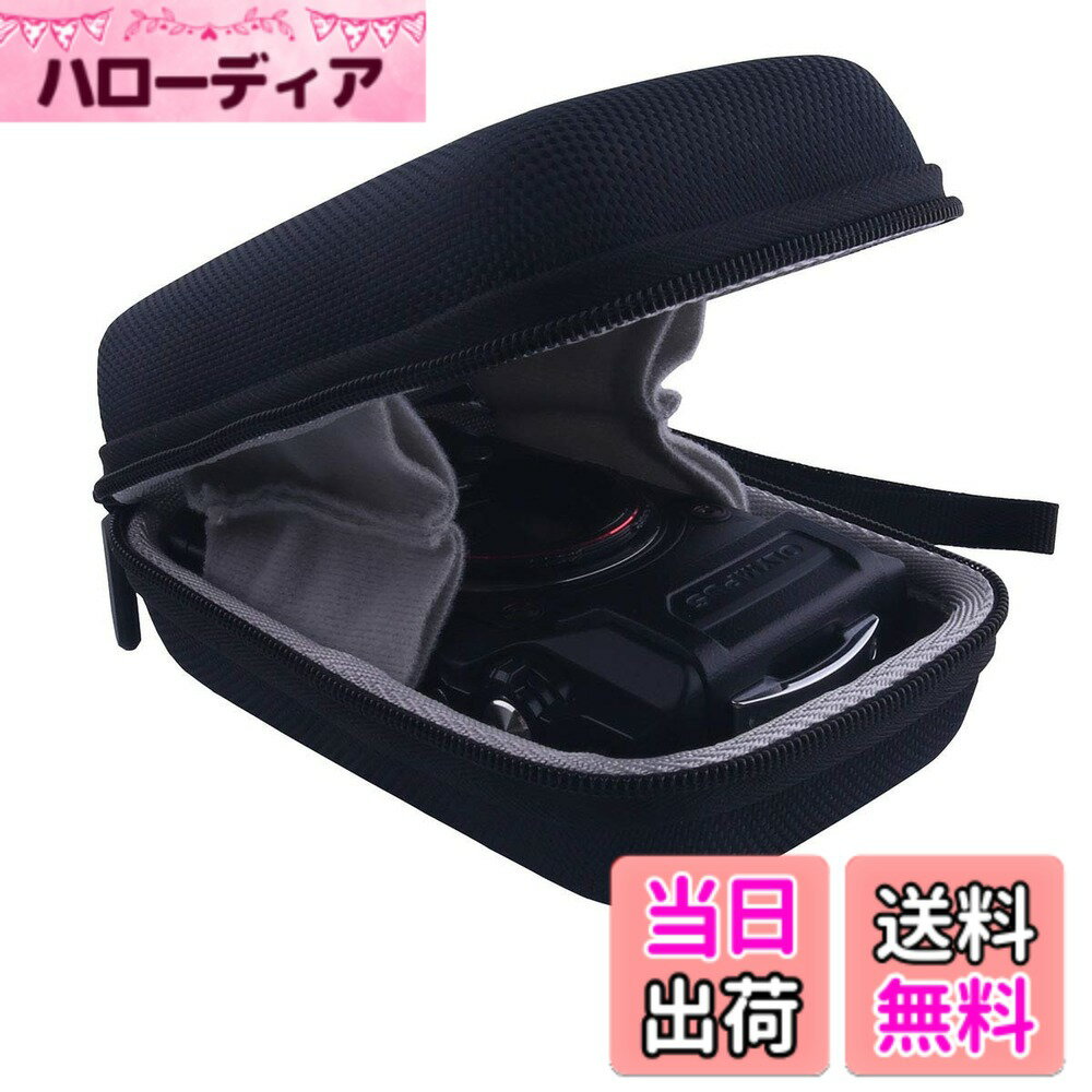樂天商城 - 【送料無料】OLYMPUS(オリンパス) Tough TG-7/TG-6/TG-5/TG-4 デジタルカメラ専用収納ケース-WERJIA (黒)