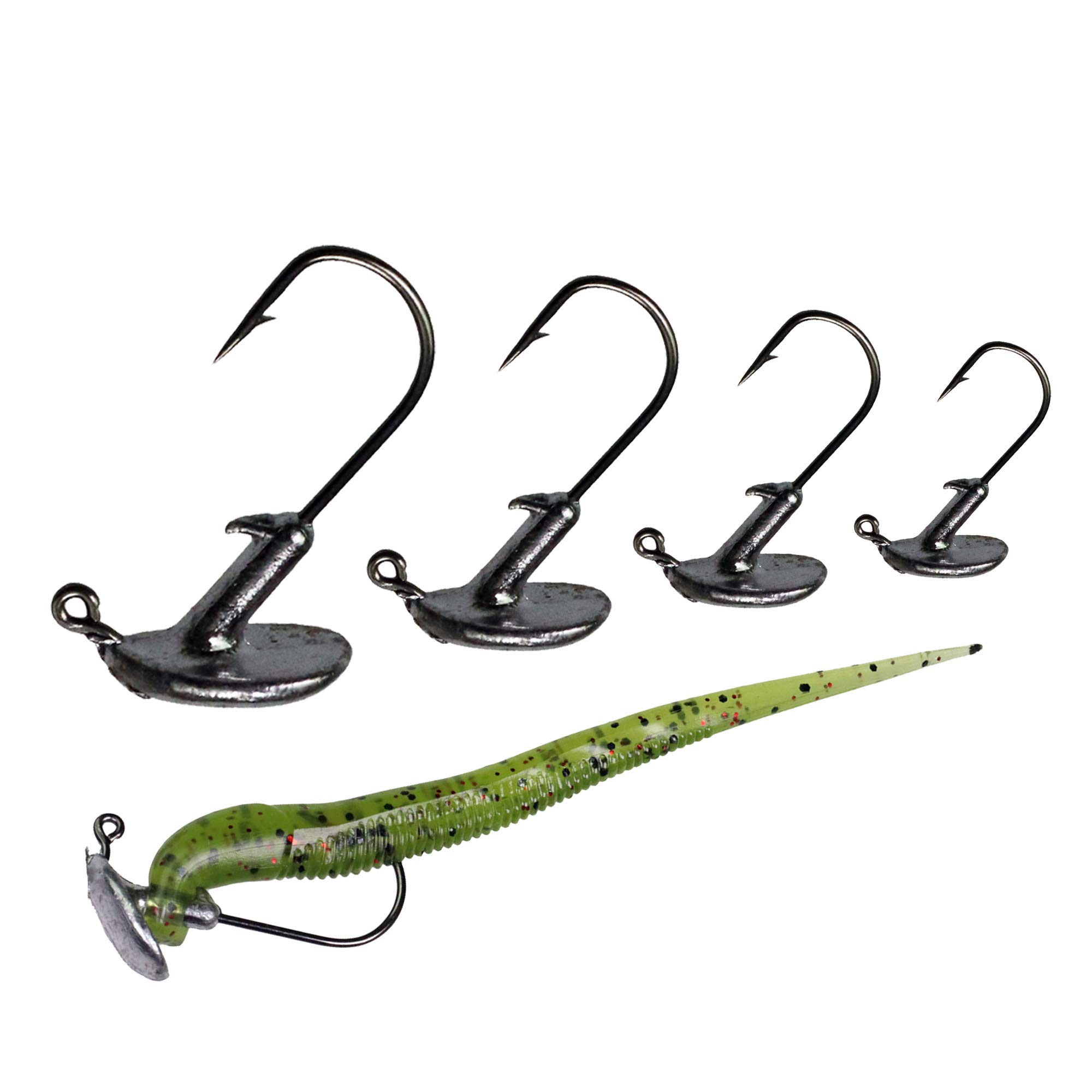 【送料無料】THKFISH 20ピースジャンプジグヘッド釣りシングルフックリードヘッドアンチハング草低音の塩水釣りフック