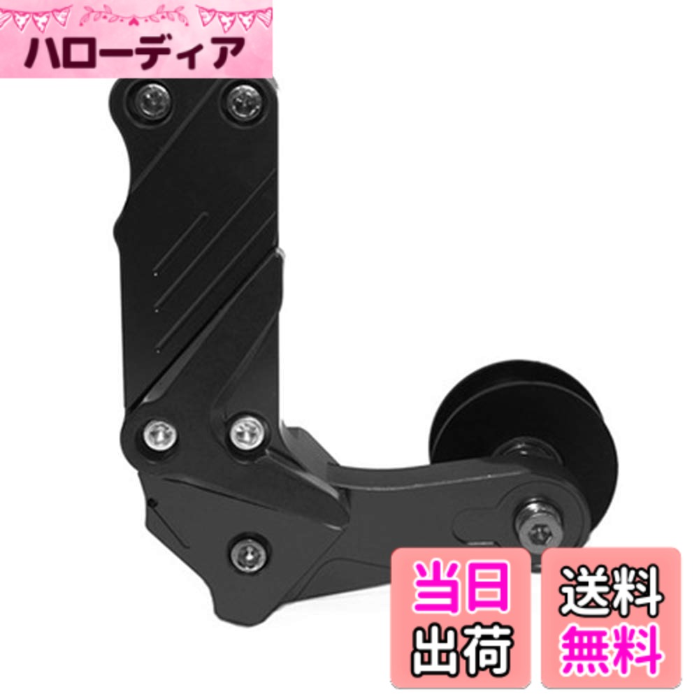 【送料無料】ZSADZS オートバイのチェーンレギュレータに耐える普遍的なオートバイのチェーンテンショナーCNCのアルミ合金 (ブラック)