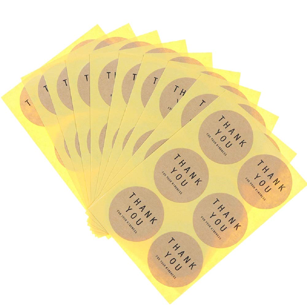 【送料無料】【InfoMine】Thank you シール 50枚 大 ギフトシール サンキュー あ ...