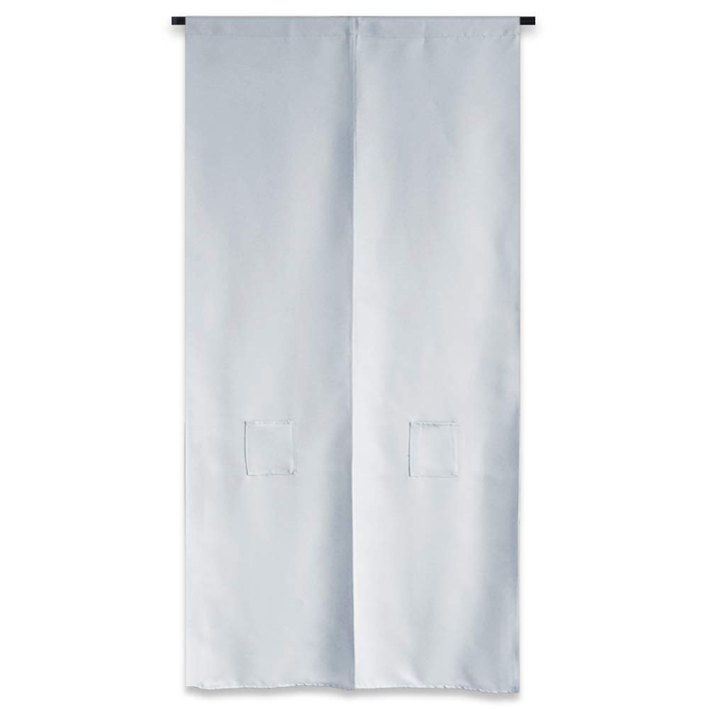 【送料無料】PONY DANCE 1級遮光 カーテン 目隠し 高密度 厚み 遮熱 防音 省エネ 西日対策 居間 ベッドルーム 玄関 ホワイトグレー 1枚 幅85丈150cm