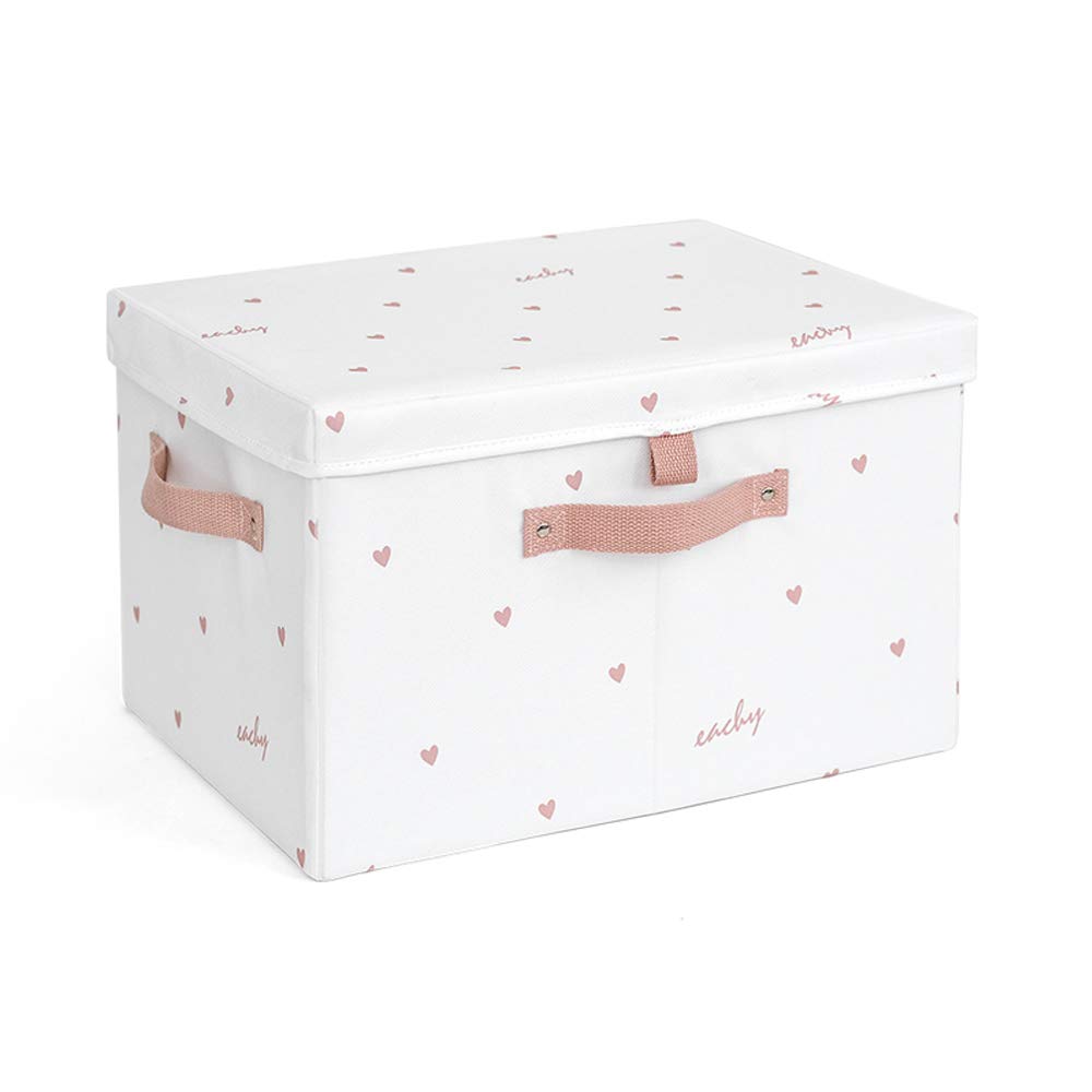 【送料無料】NEOVIVA 収納ボックス ふた付き 折りたたみ かわいい 収納ケース 衣類 収納 かご おしゃれ 収納バスケット 大容量 耐久性 ホワイト S