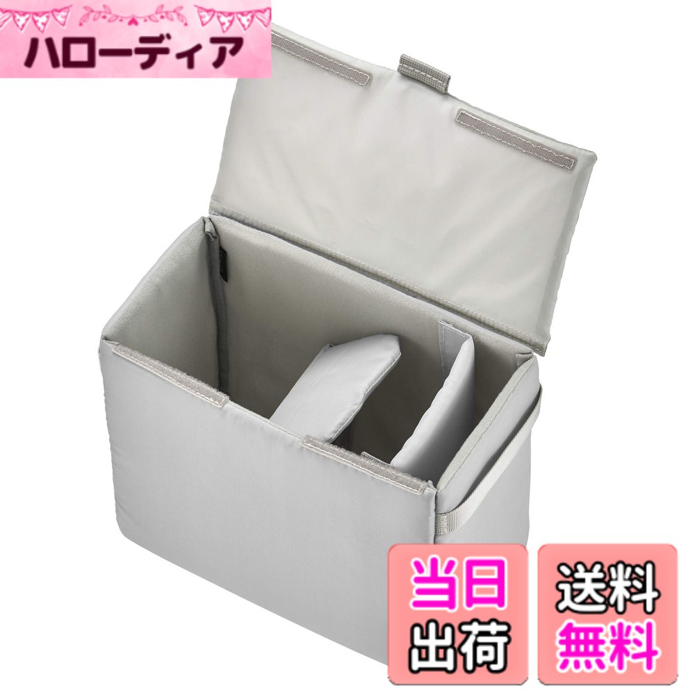 【送料無料】ハクバ HAKUBA インナーソフトボックス02 300 グレー インナーバッグ ソフトバッグ カメラバッグ ガジェットケース 中仕切り付 取り外し可能なふた付き 2KCS-40-300GY 4977187360042 hellodear-10950170 ハローディア楽天市場店 パッケージ画像