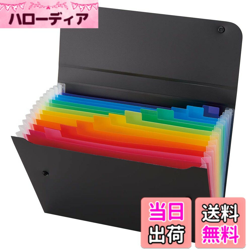 【送料無料】セキセイ レインボー ドキュメントファィル A4 AD-2212-60