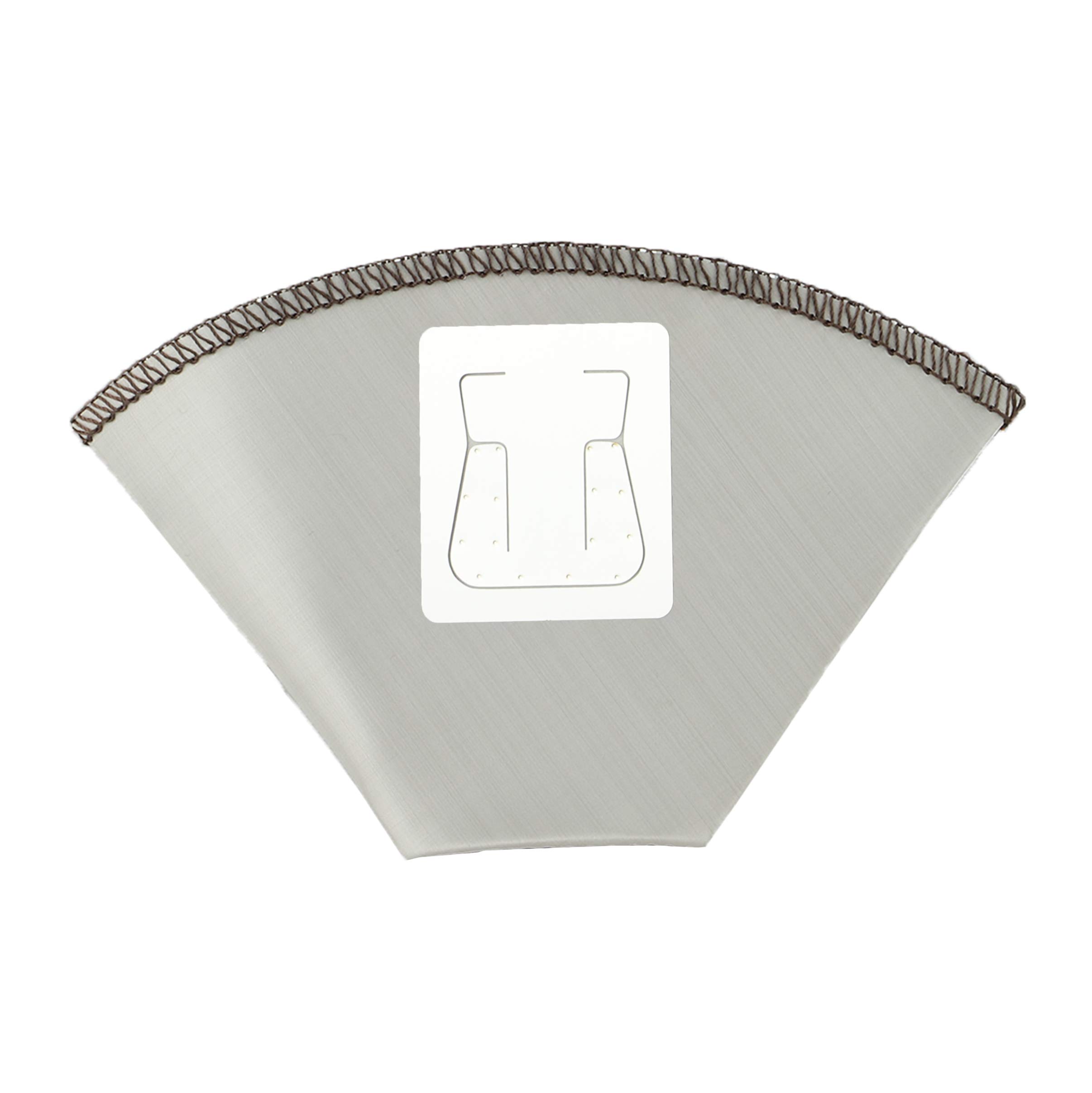 【送料無料】キャプテンスタッグ(CAPTAIN STAG) コーヒーフィルター ドリッパー ステンレス メッシュフィルター フック付き 2-4杯用 フォルダブル UW-3537 シルバー 製品サイズ:(約)幅15x高さ9.5mm(収納時)